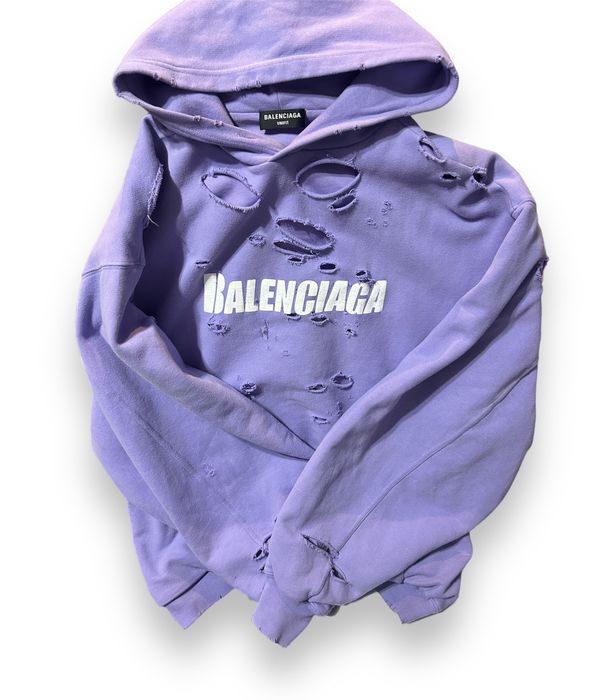 Balenciaga store hoodie grailed