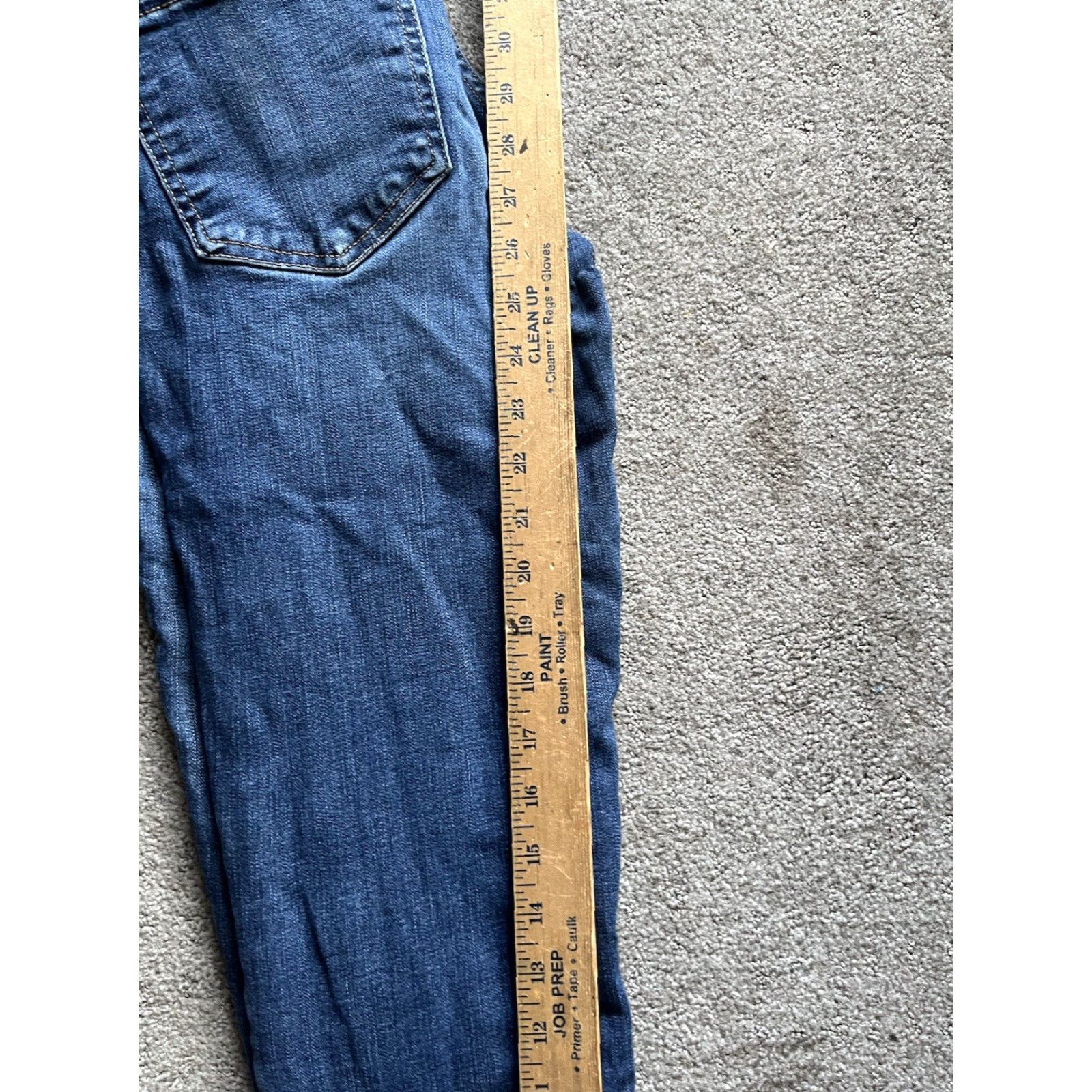 Lucky Brand VINTAGE Lucky Brand Mid Rise Skinny Jeans Size 4/27 Dark Wash Blue Denim Womens Size 27" / US 4 / IT 40 - 8 Thumbnail