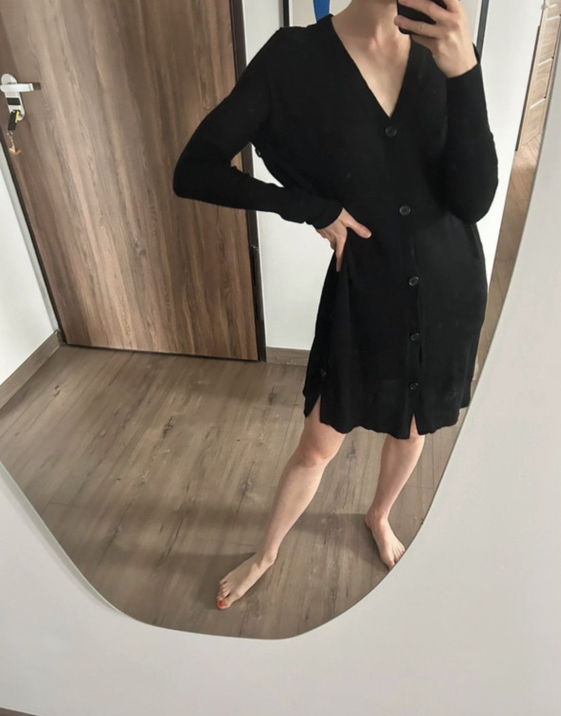 Allsaints All Saints black merino wool cardigan XS Size XS / US 0-2 / IT 36-38 - 9 Thumbnail