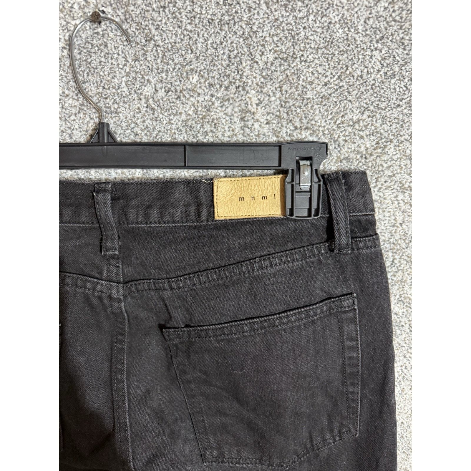 MNML Mnml Jeans Men 31 Distressed Ripped Grunge Edgy Y2K Inspired Size US 31 - 8 Thumbnail