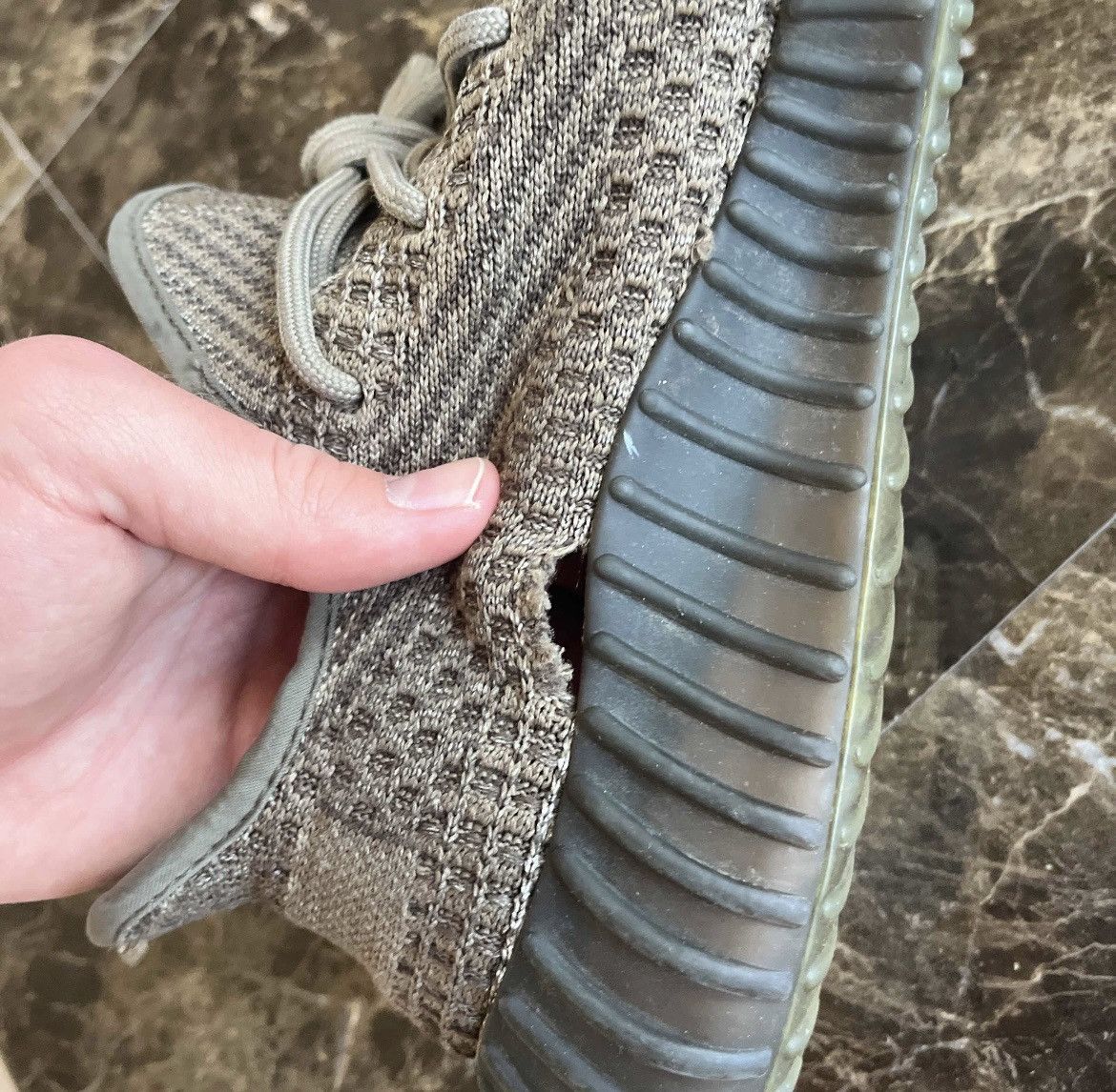 Adidas × Kanye West Yeezy Boost 350v2 “Ash Stone” size 8.5 Size US 8.5 / EU 41-42 - 7 Thumbnail