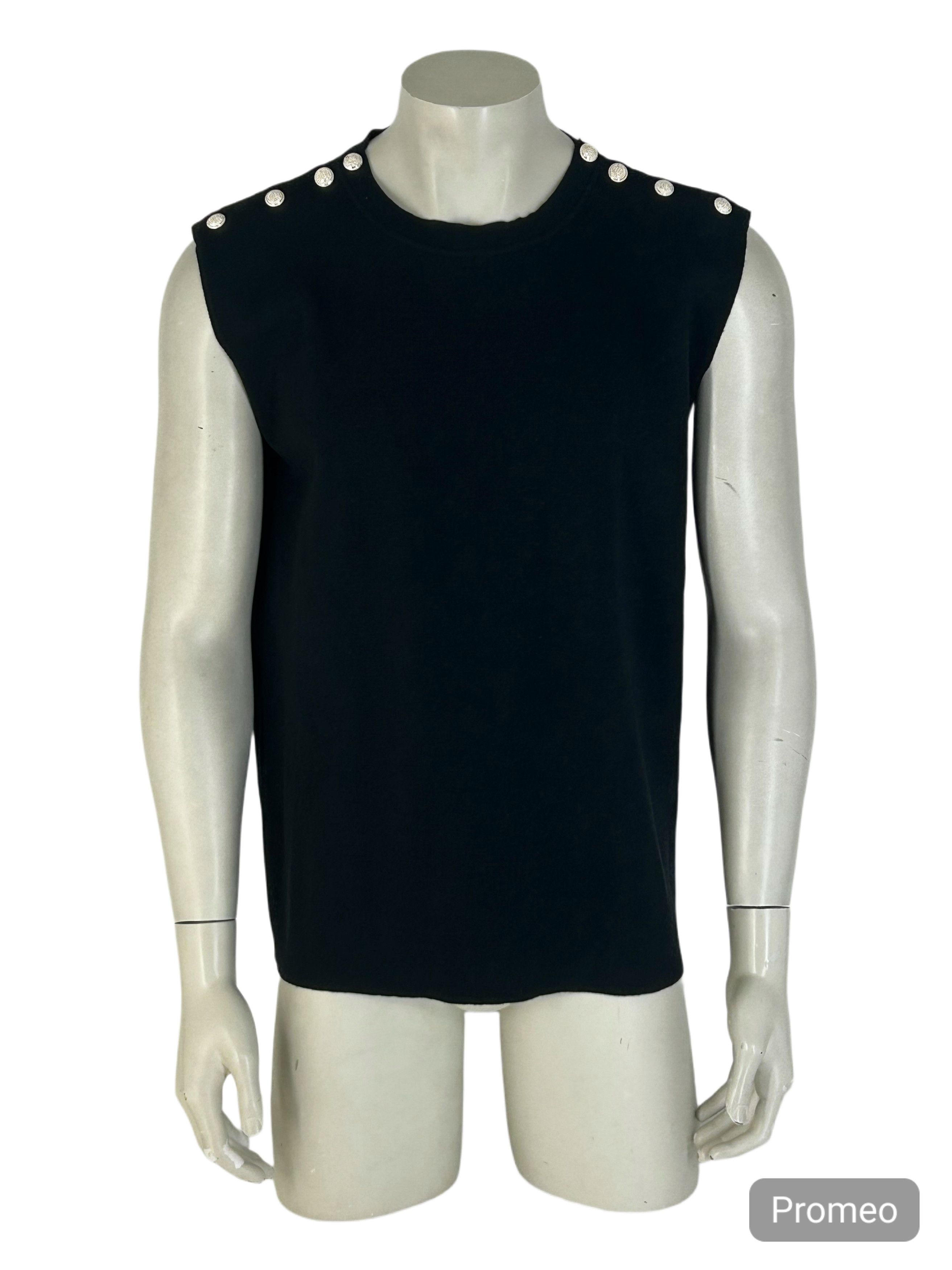 Dior DIOR HOMME BAROQUE BUTTON SLEEVELESS VESTE Size US XXL / EU 58 / 5 - 1 Thumbnail