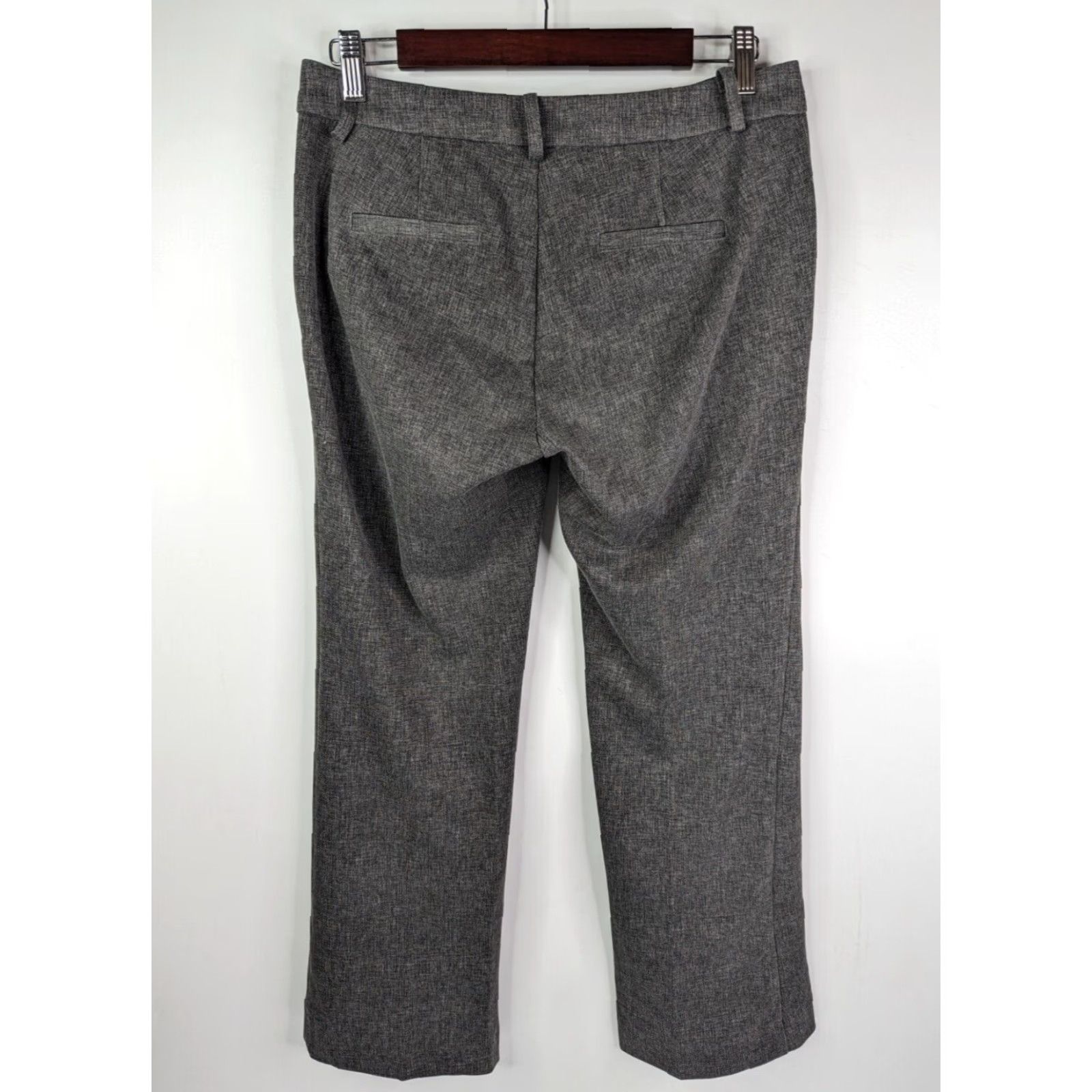 Vintage KUT from the Kloth Women’s 4P Gray Bootcut Business Work Dress Pants Petite Size 27" / US 4 / IT 40 - 4 Thumbnail