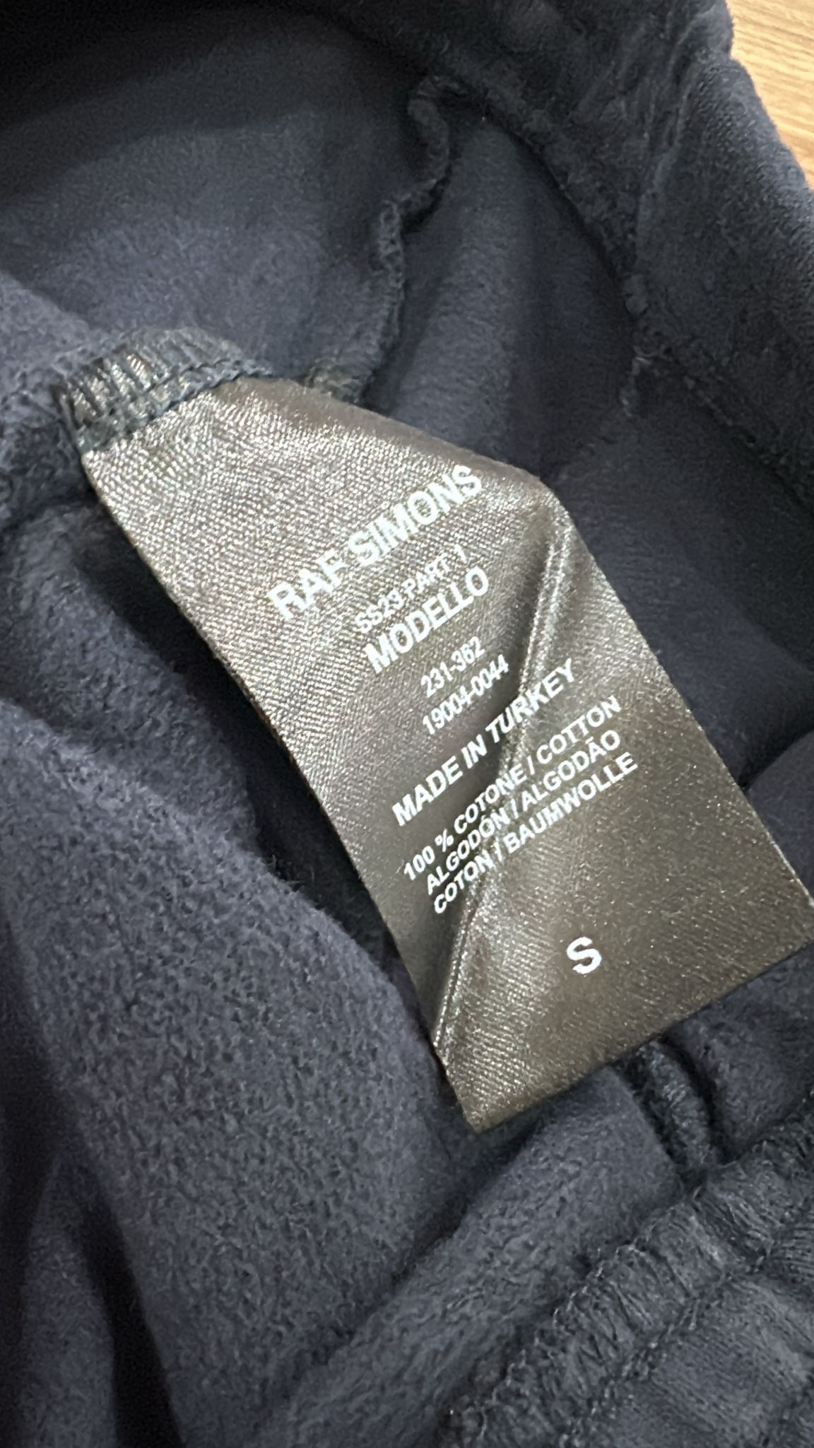 Raf Simons CC000021 Sweatpants & Joggers in Black Size US 30 / EU 46 - 10 Thumbnail