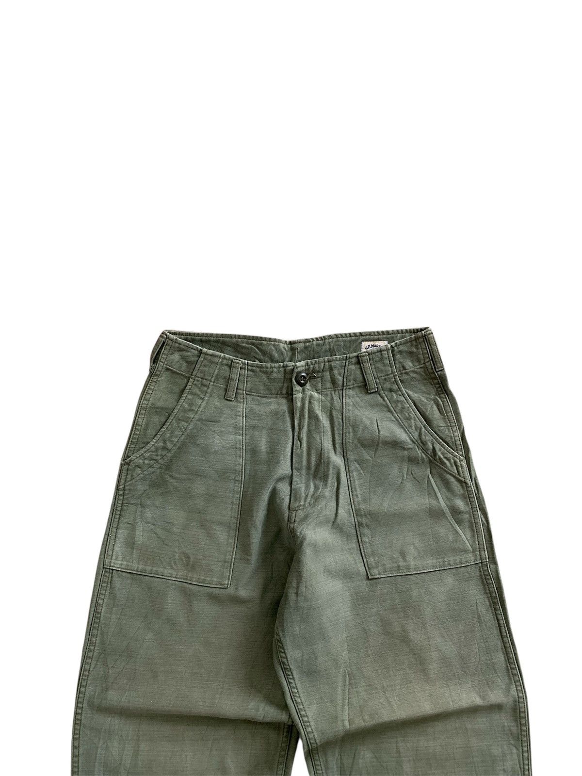 Orslow H.R Market Fatigue Military Sateen OG Trousers Size US 30 / EU 46 - 3 Thumbnail