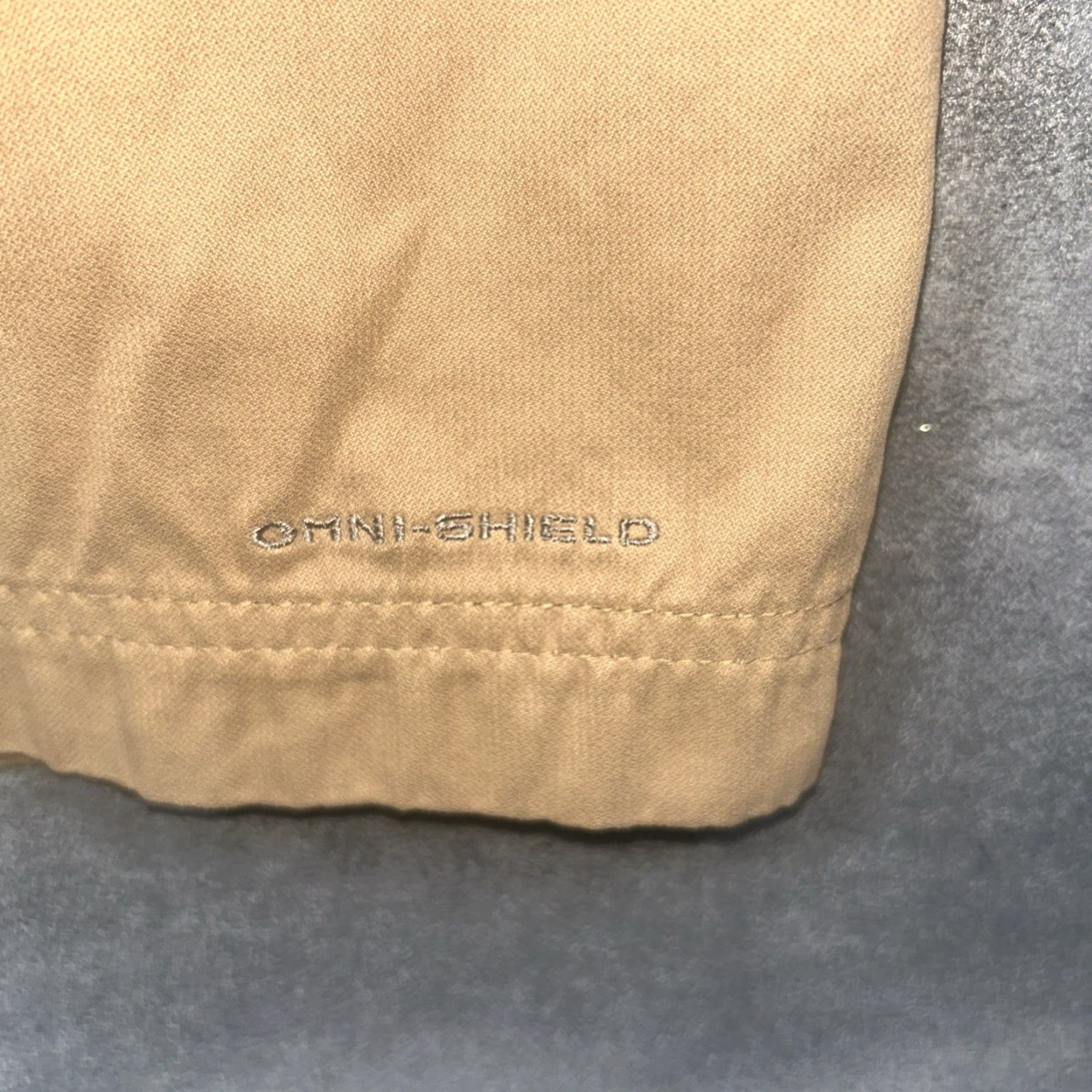 Vintage Columbia Pants Cargo 36 Regular Flat Front Cotton Polyester Brown Outdoor Hiking Omni Shield Size US 36 / EU 52 - 7 Thumbnail
