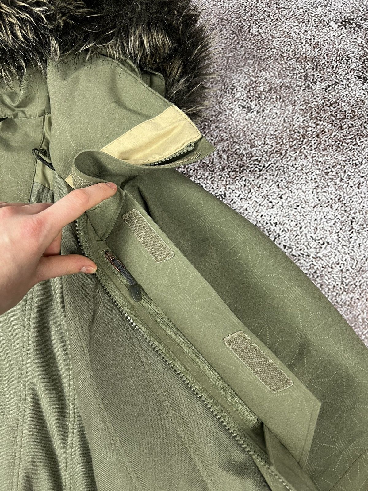 Nike ACG Gore-Tex Winter Military vintage Faux Fur jacket