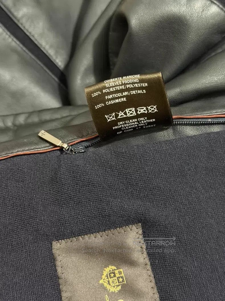Loro Piana Loro Piana Leather jacket, outer layer made of sheepskin a Size US S / EU 44-46 / 1 - 4 Thumbnail
