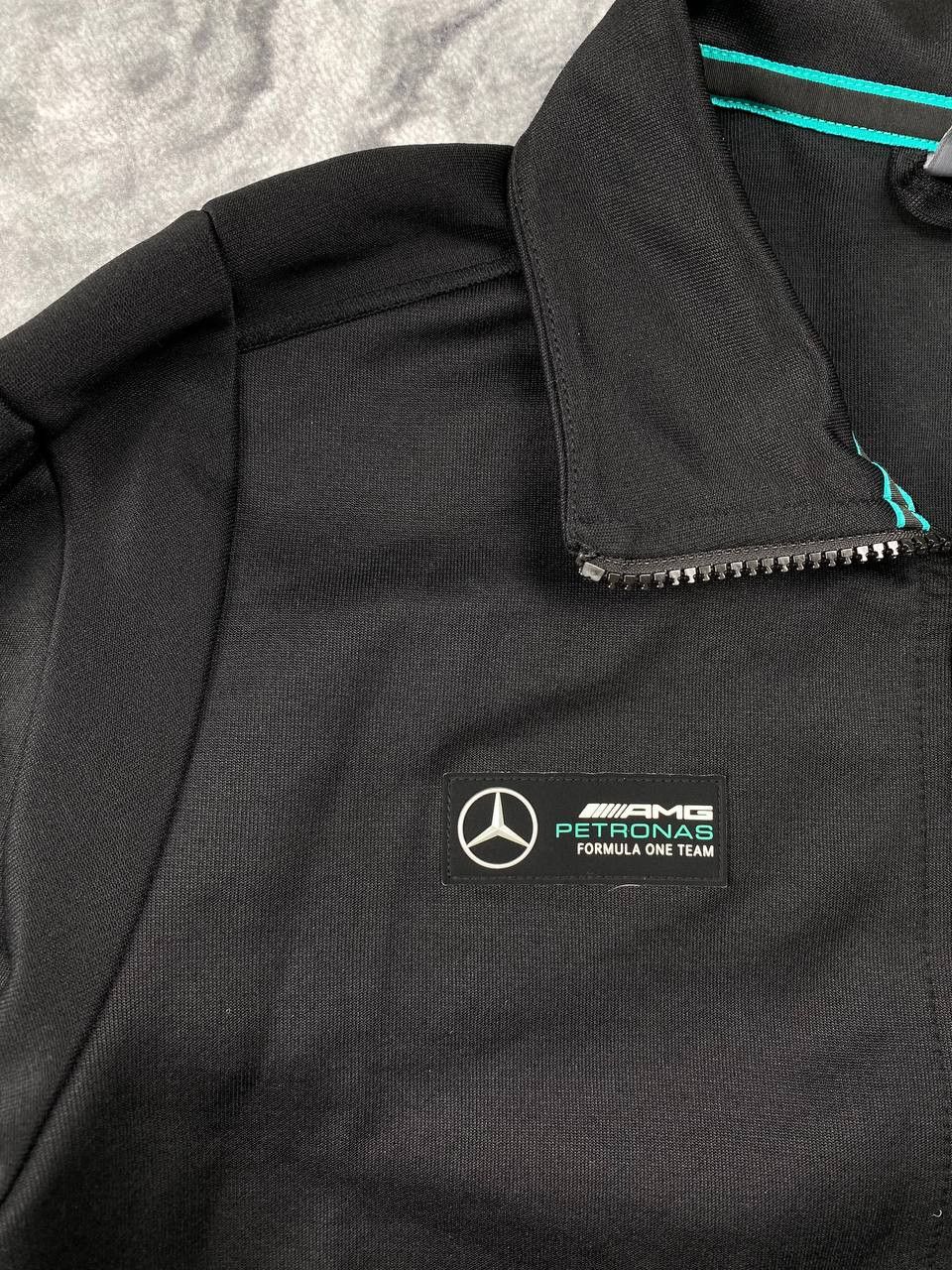 Puma Puna Mercedes F1 Petronas Racing Track Jacket Men Size L Size US L / EU 52-54 / 3 - 2 Thumbnail