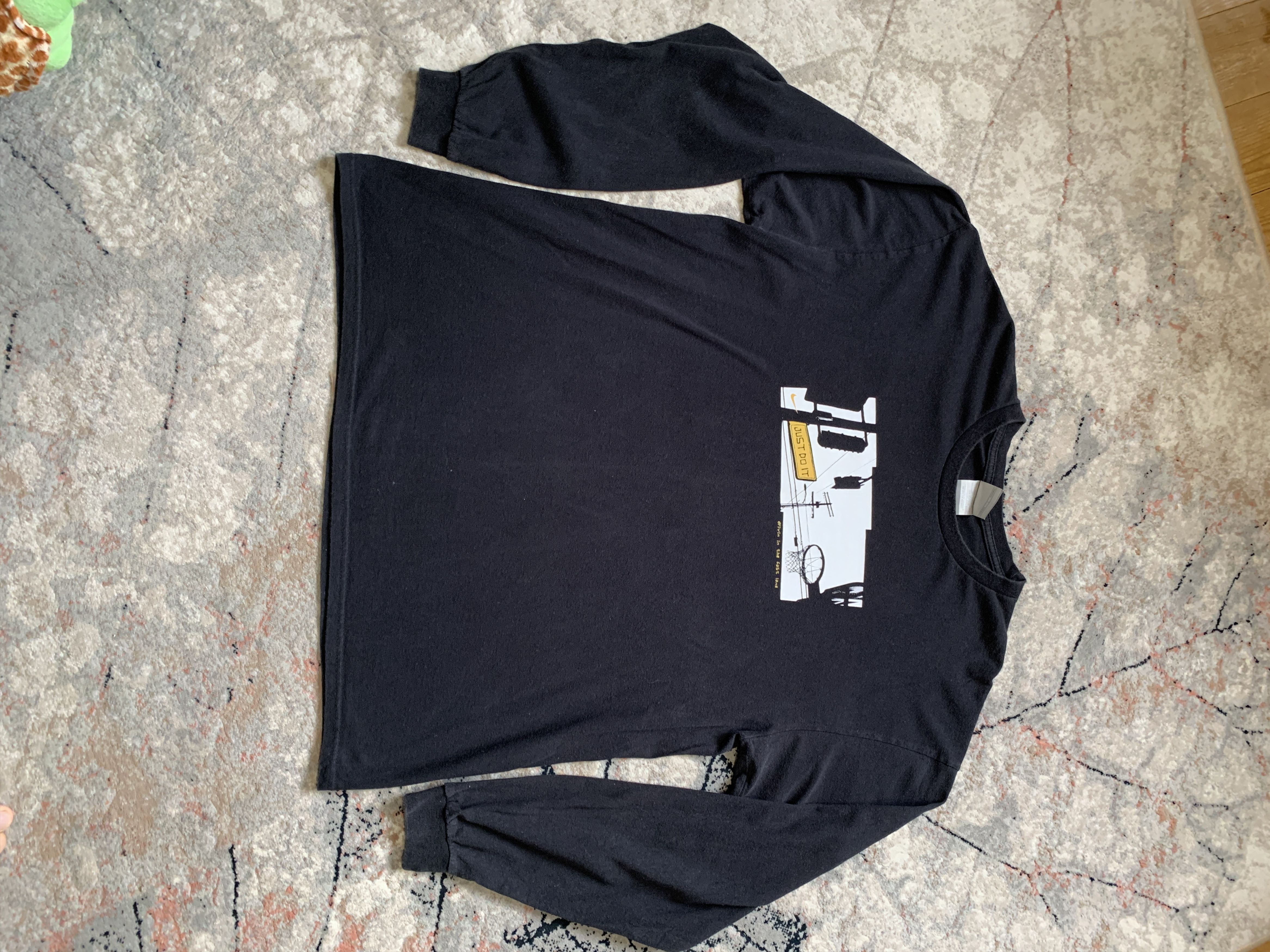Vintage Vintage Nike Drivin In The Fast Lane Long Size US L / EU 52-54 / 3 - 2 Thumbnail