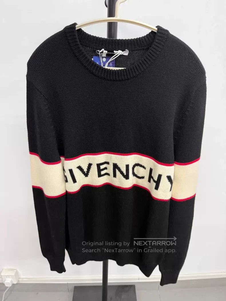 Givenchy Givenchy Classic Logo Knit Sweater Size US S / EU 44-46 / 1 - 1 Thumbnail