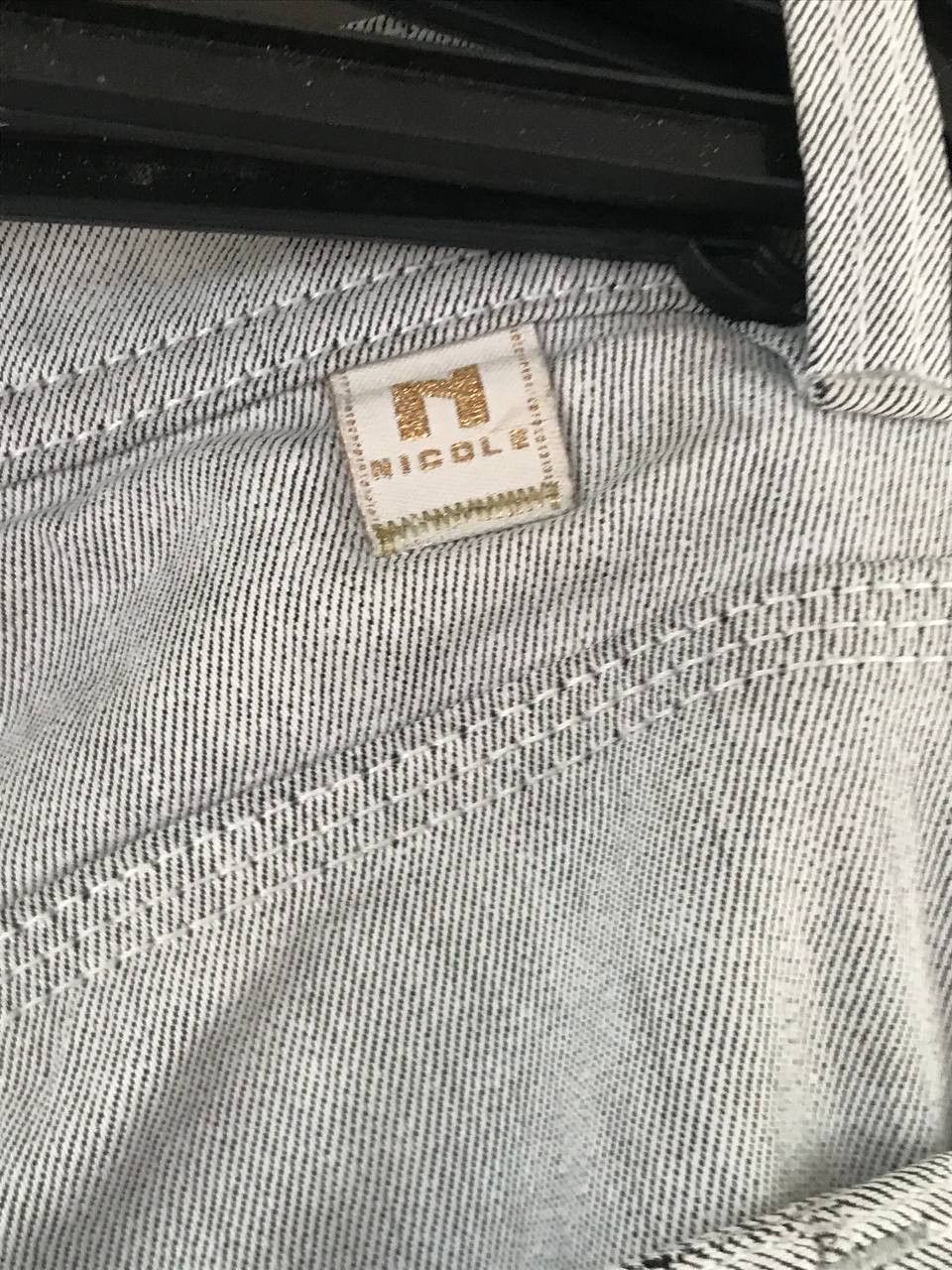 Japanese Brand × Le Grande Bleu (L.G.B.) × Nicole Club Hideaway By Nicole Super Flare Chain Pocket Jean Size US 35 - 5 Thumbnail