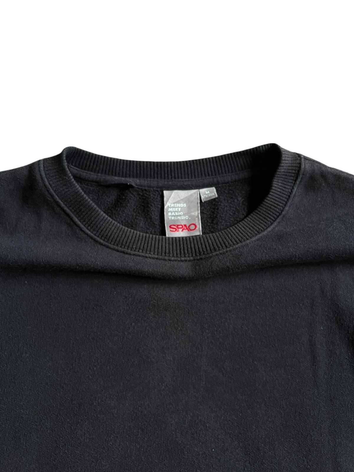 Vintage 2000s Spao Blank Crewneck Size US L / EU 52-54 / 3 - 2 Thumbnail