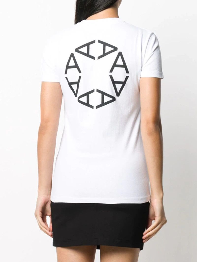 1017 ALYX 9SM White A Sphere Logo T-Shirt Size XS / US 0-2 / IT 36-38 - 1 Thumbnail