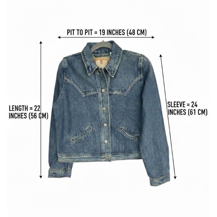 Levi's Vintage Denim Original Trucker Jacket Rhinestone Sz S Button Size S / US 4 / IT 40 - 2 Thumbnail