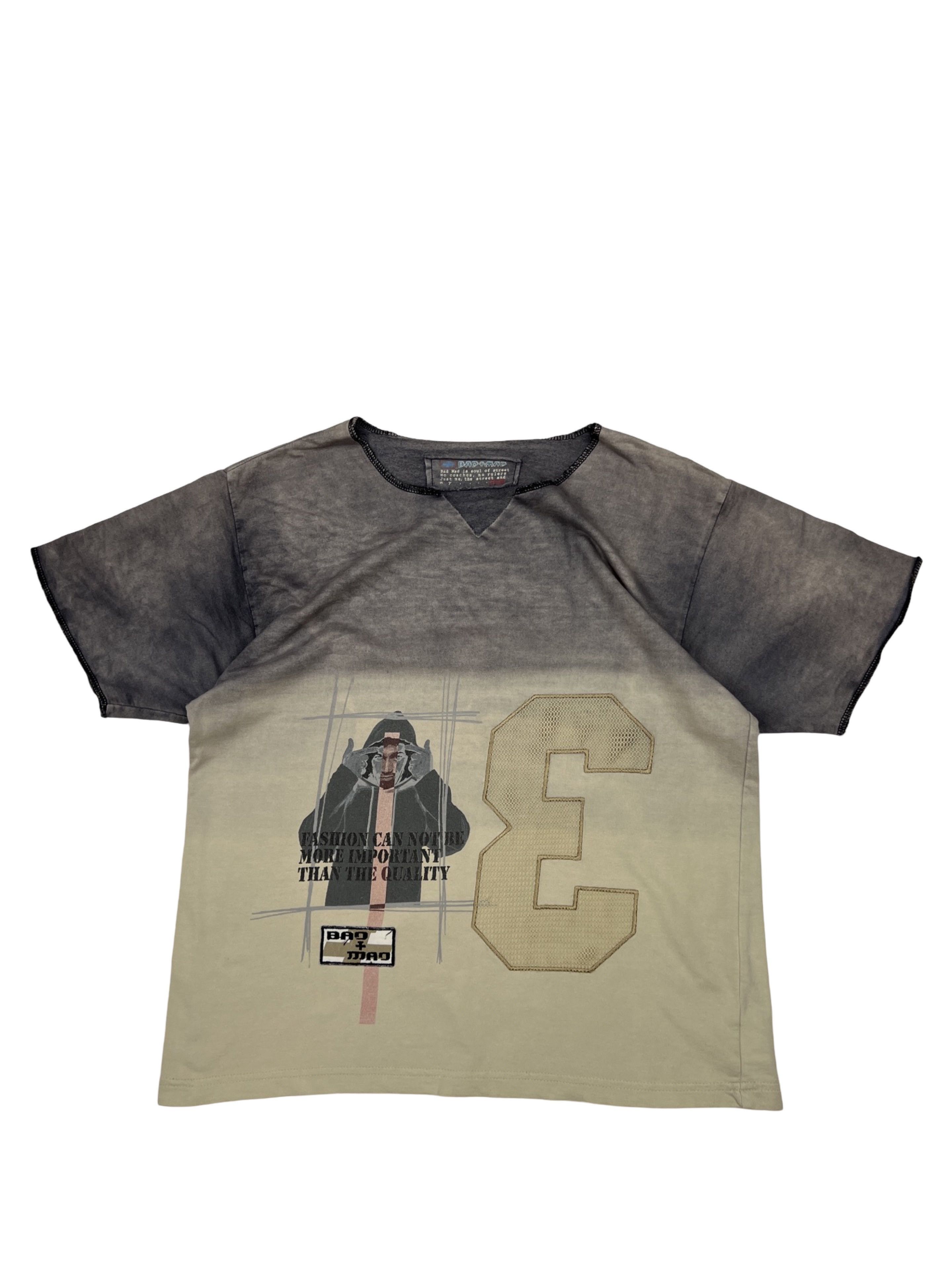 Vintage Y2K Bad + Mad Hardwear Hip Hop Opium Tee USA Size US S / EU 44-46 / 1 - 2 Thumbnail