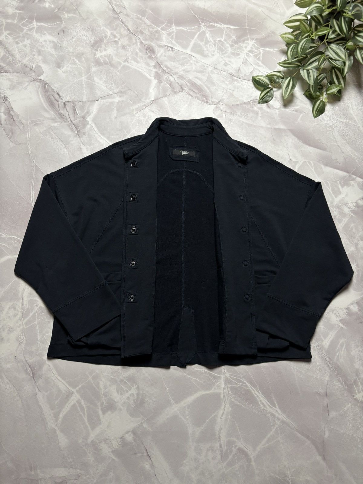 Other Tadashi by Giovanna Guglielmi Batwing Jacket Italy Made Navy Size M / US 6-8 / IT 42-44 - 11 Thumbnail