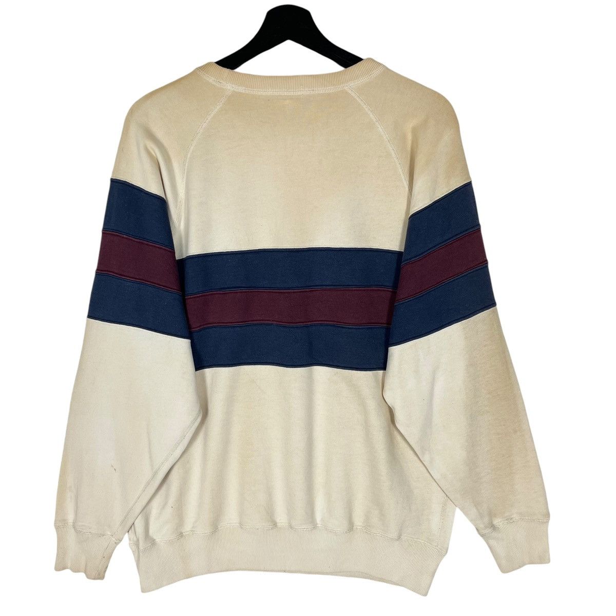 Polo Ralph Lauren × Vintage Vintage 90’s Polo Ralph Lauren Stripes Sweatshirt Size US M / EU 48-50 / 2 - 6 Thumbnail