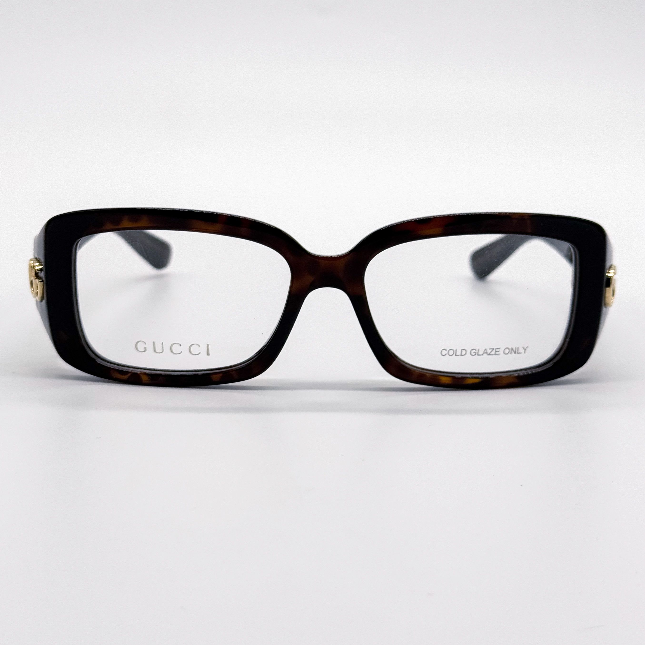 Gucci NEW GUCCI GG1406O 002 EYEGLASSES WOMEN BROWN EYEWEAR GUCCI Size ONE SIZE - 4 Thumbnail