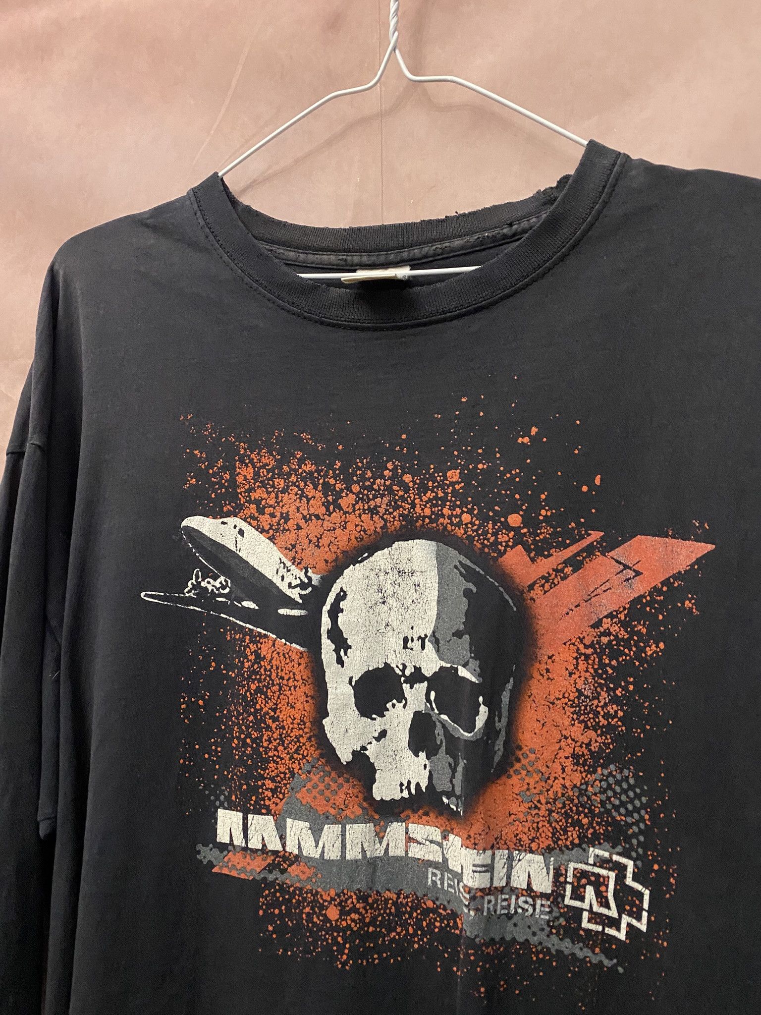 Band Tees × Vintage Vintage Rammstein Tour Longsleeve Reise Reise 2004 Tee Rare Size US XXL / EU 58 / 5 - 2 Thumbnail