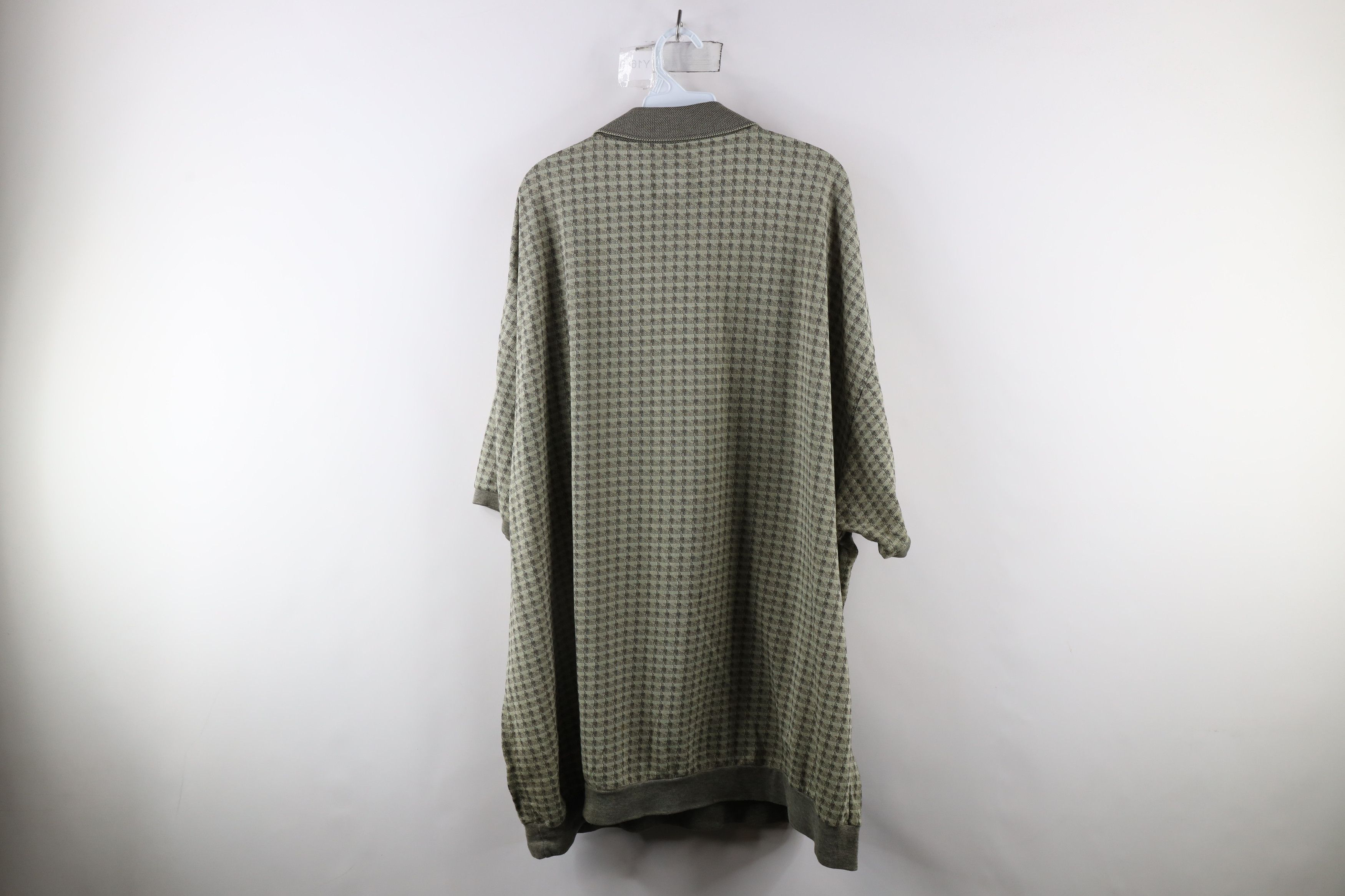 Vintage Vintage 90s Streetwear Knit Collared Pullover Polo Shirt Size US XXL / EU 58 / 5 - 11 Thumbnail
