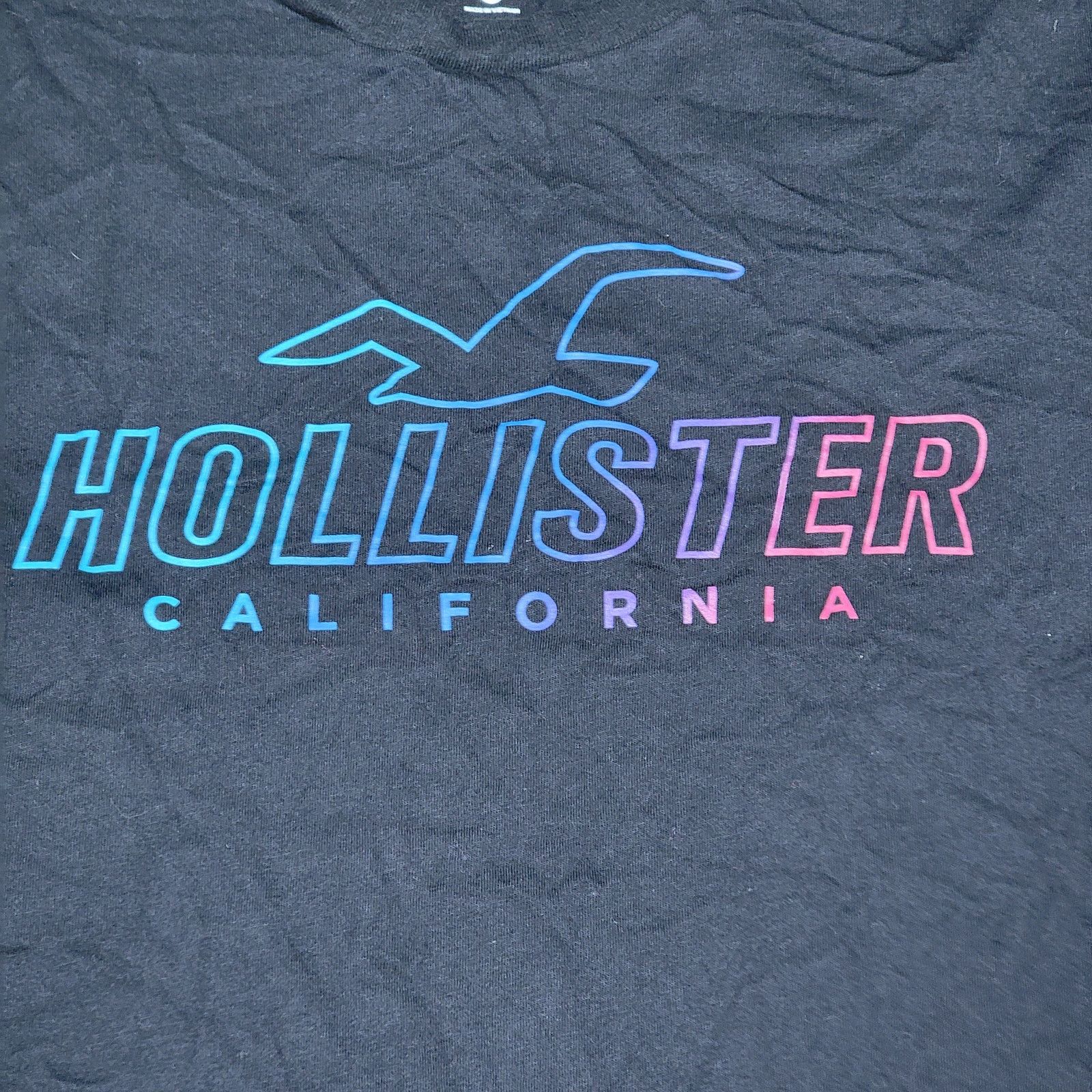 Hollister Hollister LS Black Unisex Tee Logo - Size Large Size US L / EU 52-54 / 3 - 2 Thumbnail