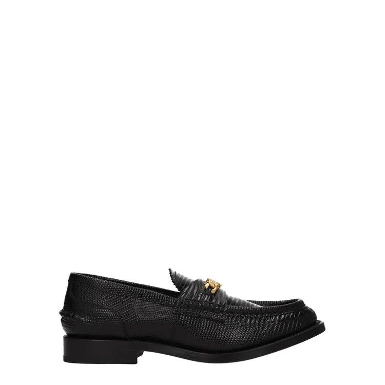 Alexander Wang ob1o1e1024 Leather Loafers in Black Size US 7.5 / IT 37.5 - 1 Thumbnail