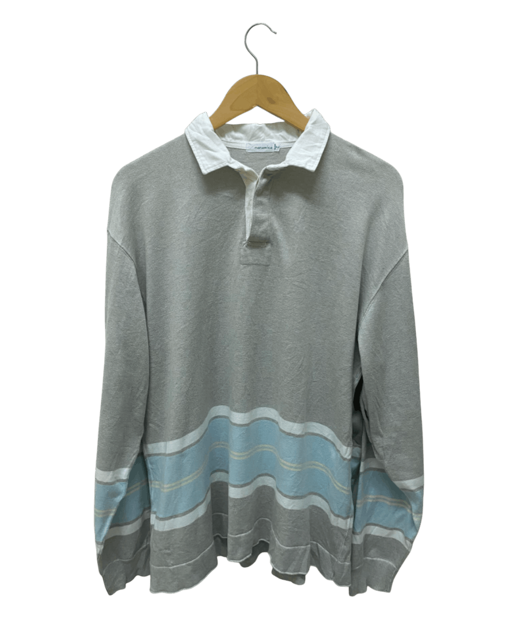 Nanamica Nanamica Rugby Long Sleeve Shirt Size US L / EU 52-54 / 3 - 1 Thumbnail