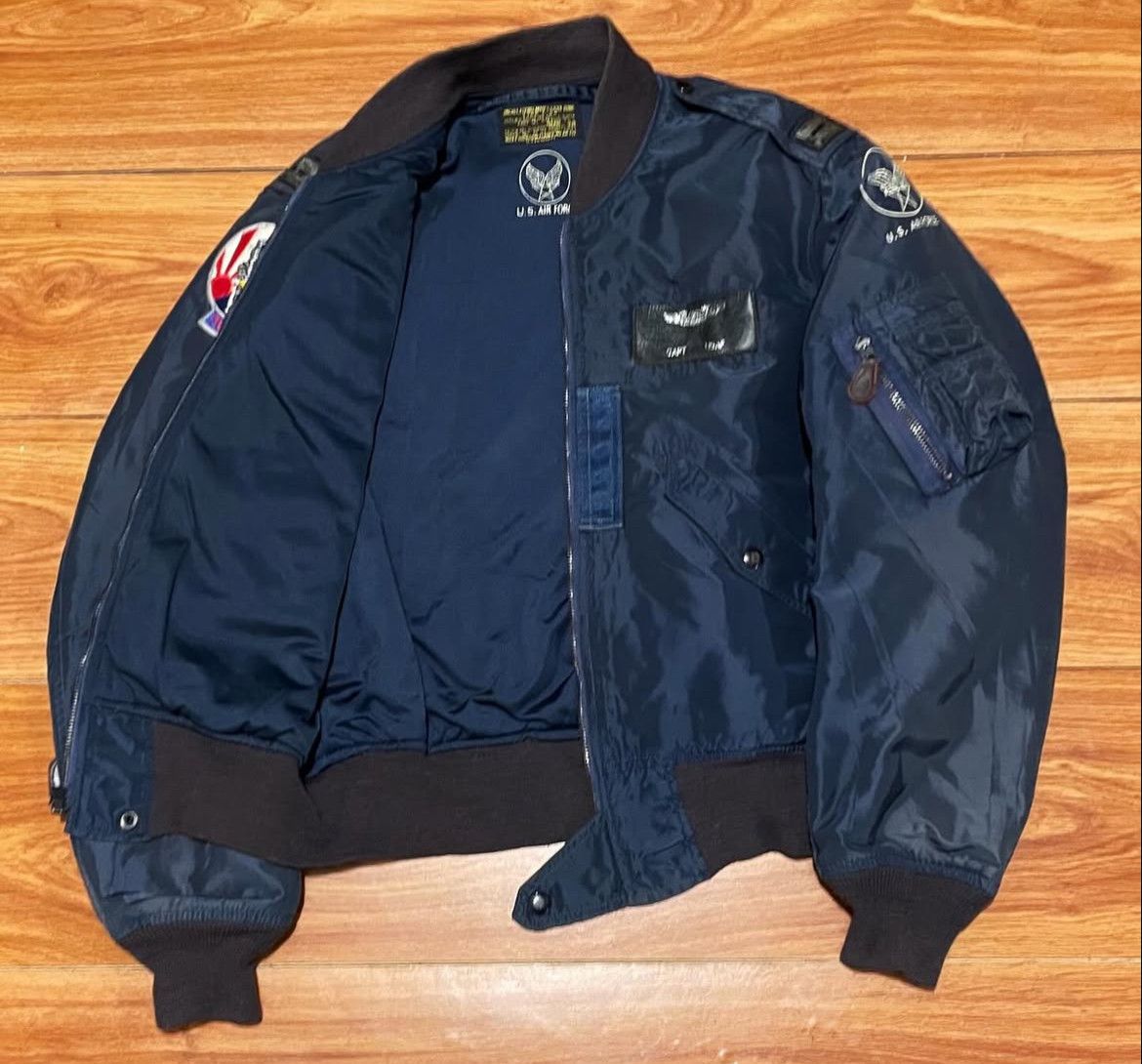 Buzz Rickson's 2000s Buzz Ricksons L-2A Flight Bomber Jacket Size US M / EU 48-50 / 2 - 2 Thumbnail