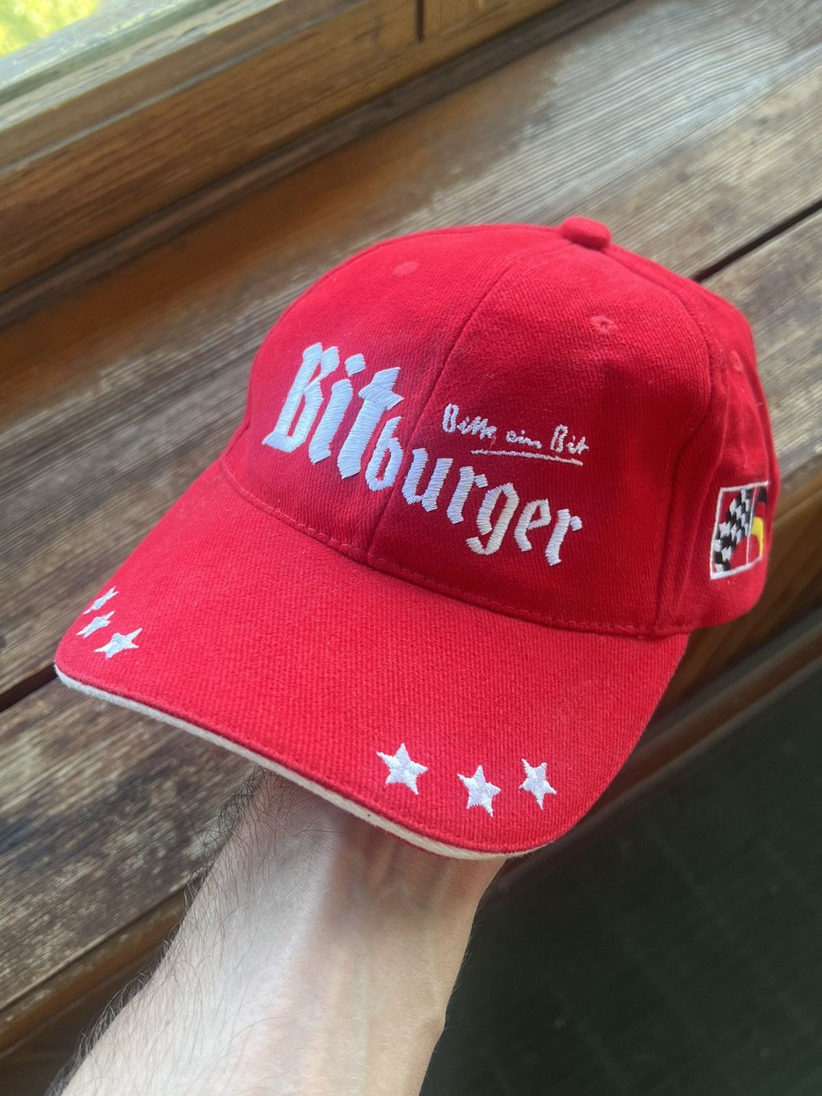 Vintage Vintage 90s Y2K Bitburger Racing Team Snapback Cap Size ONE SIZE - 1 Thumbnail