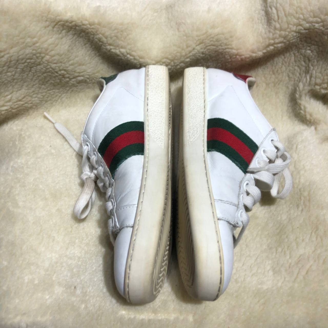 Gucci Gucci Ace Heart Low top sneakers Size US 6 / IT 36 - 3 Thumbnail