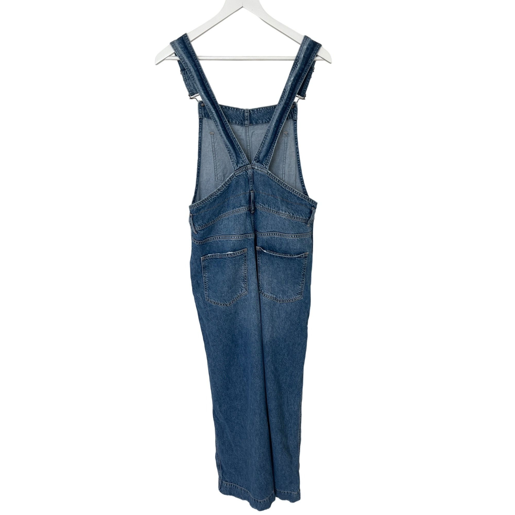 Free People Free People Slouchy Denim Overalls Canyon Blue Size 28" / US 6 / IT 42 - 7 Thumbnail