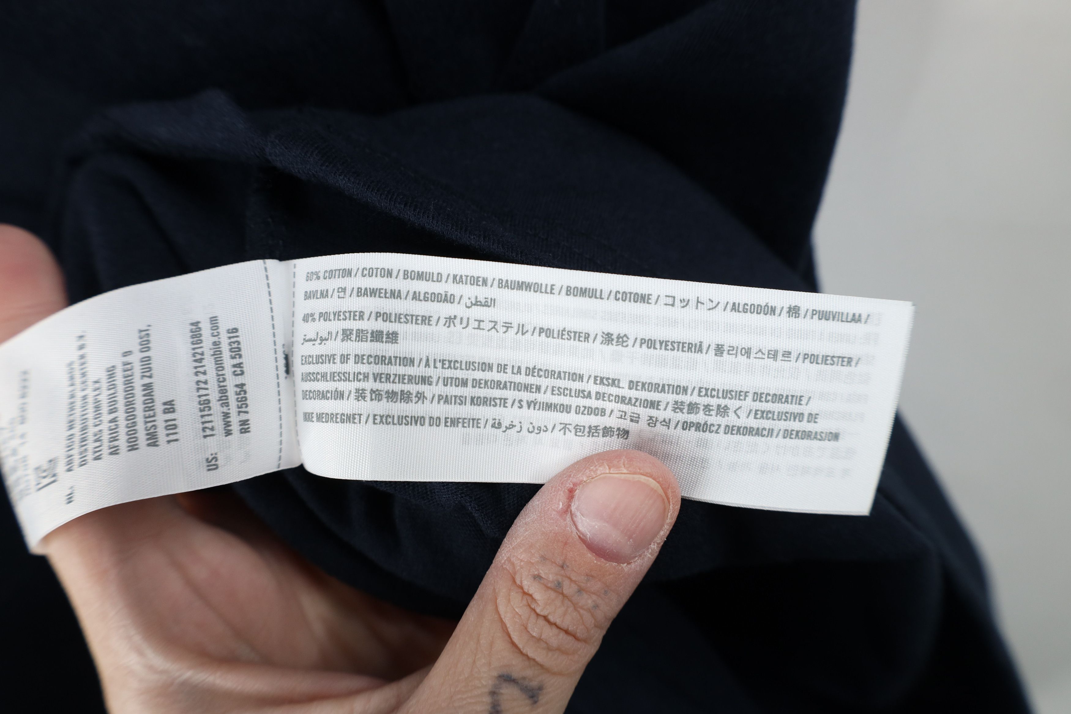 Abercrombie & Fitch Vintage Y2K Abercrombie & Fitch Knit Henley T-Shirt Blue Size US M / EU 48-50 / 2 - 10 Thumbnail