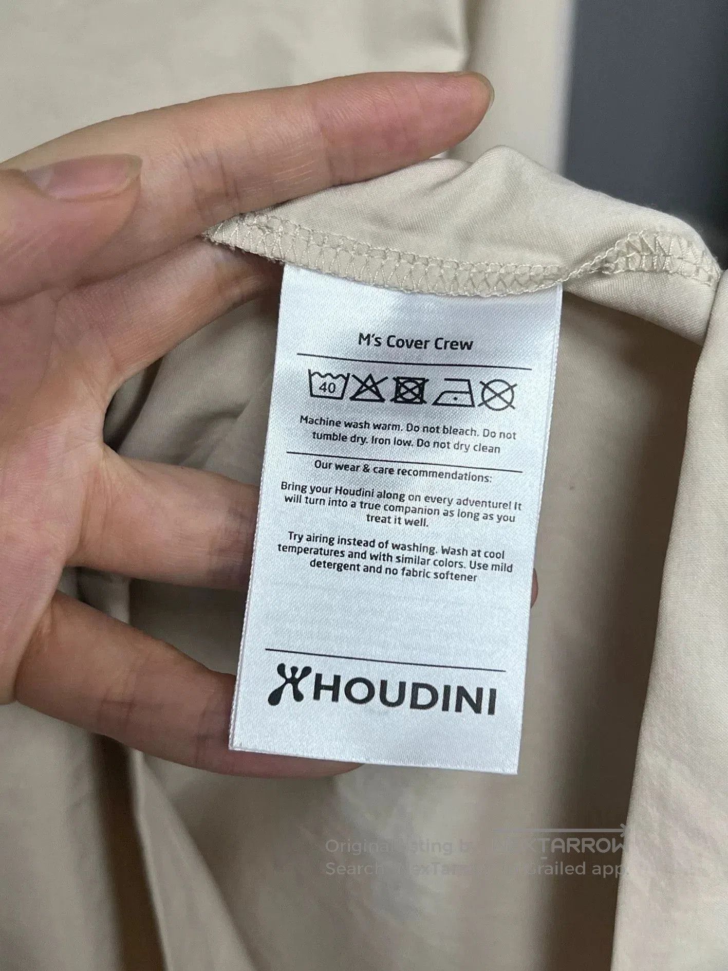 Houdini Houdini Functional Long-Sleeve Top. Size US L / EU 52-54 / 3 - 4 Thumbnail
