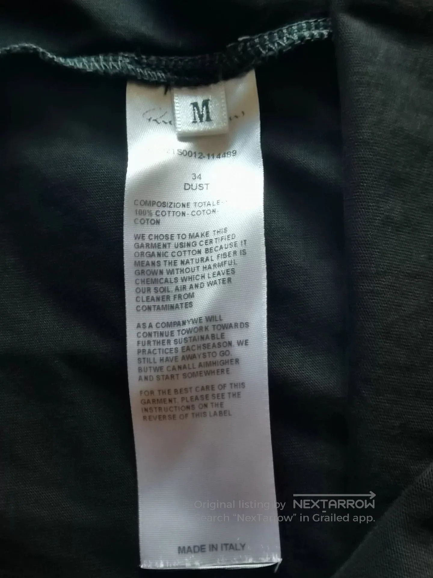 Rick Owens Rick Owens Women's Black T-shirt. Size M / US 6-8 / IT 42-44 - 6 Thumbnail