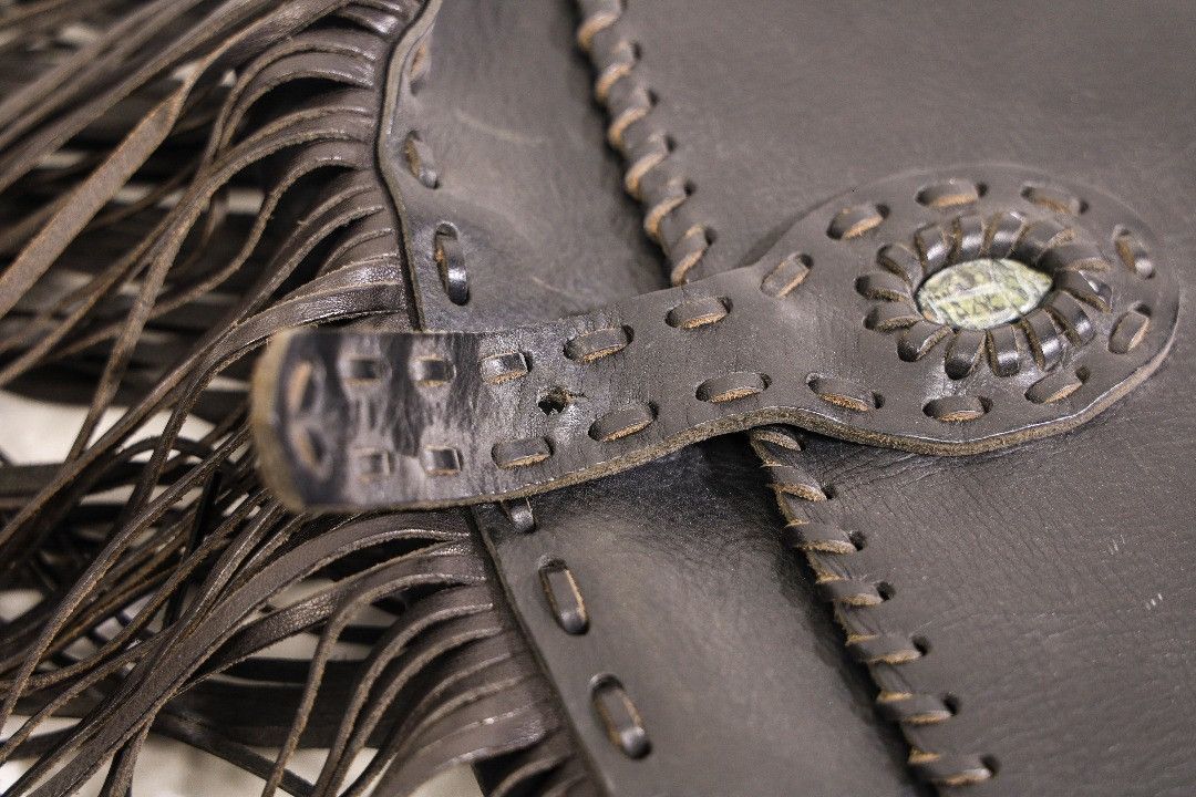 Vintage Italian leather handbag Size ONE SIZE - 2 Thumbnail