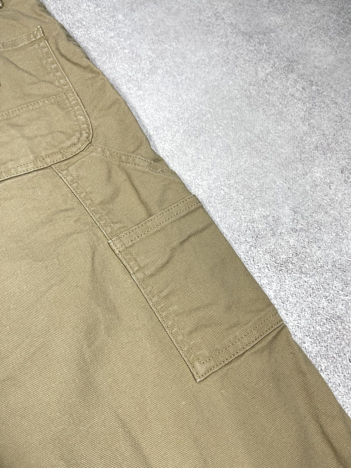 Carhartt Womens Carhartt WIP Pierce Pants Beige Y2K Size 27" / US 4 / IT 40 - 9 Thumbnail