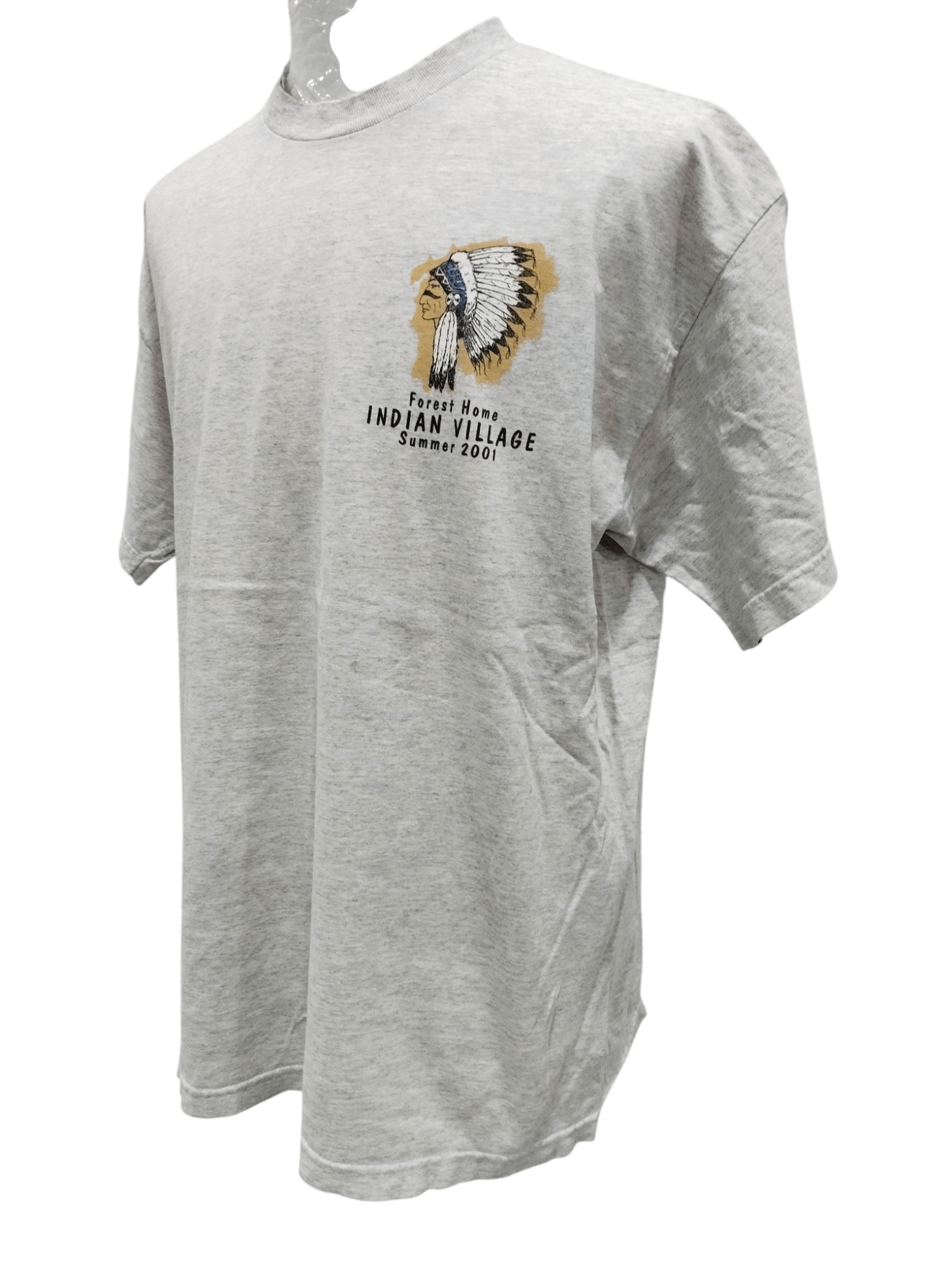 Indian Motorcycle × Vintage Vintage 90s Forest Home Indian Village Summer Tshirt Size US XL / EU 56 / 4 - 2 Thumbnail
