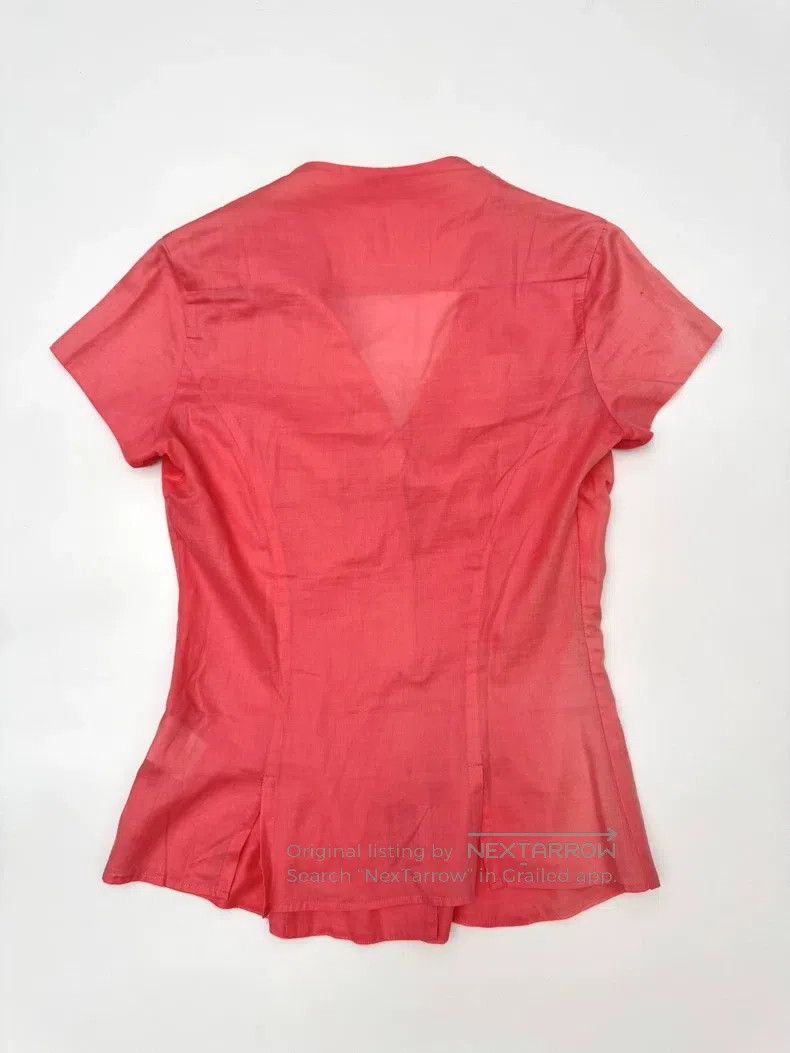 Vivienne Westwood Vivienne Westwood Pink Asymmetrical Short Sleeve Tailored Size XS / US 0-2 / IT 36-38 - 3 Thumbnail