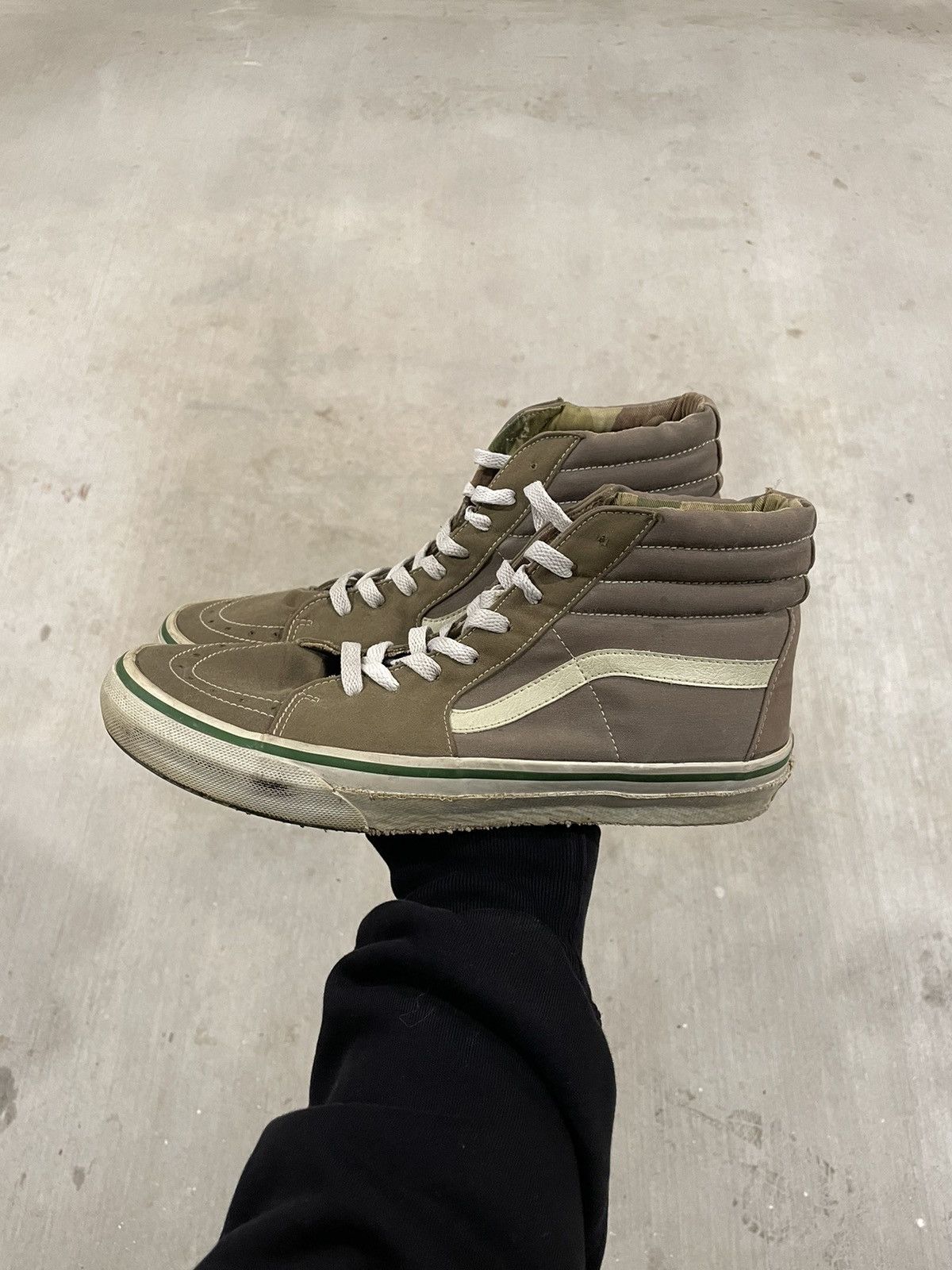 Junya Watanabe 2007 Junya Wantanabe eYe X Vans SK8-HI Size US 11 / EU 44 - 3 Thumbnail
