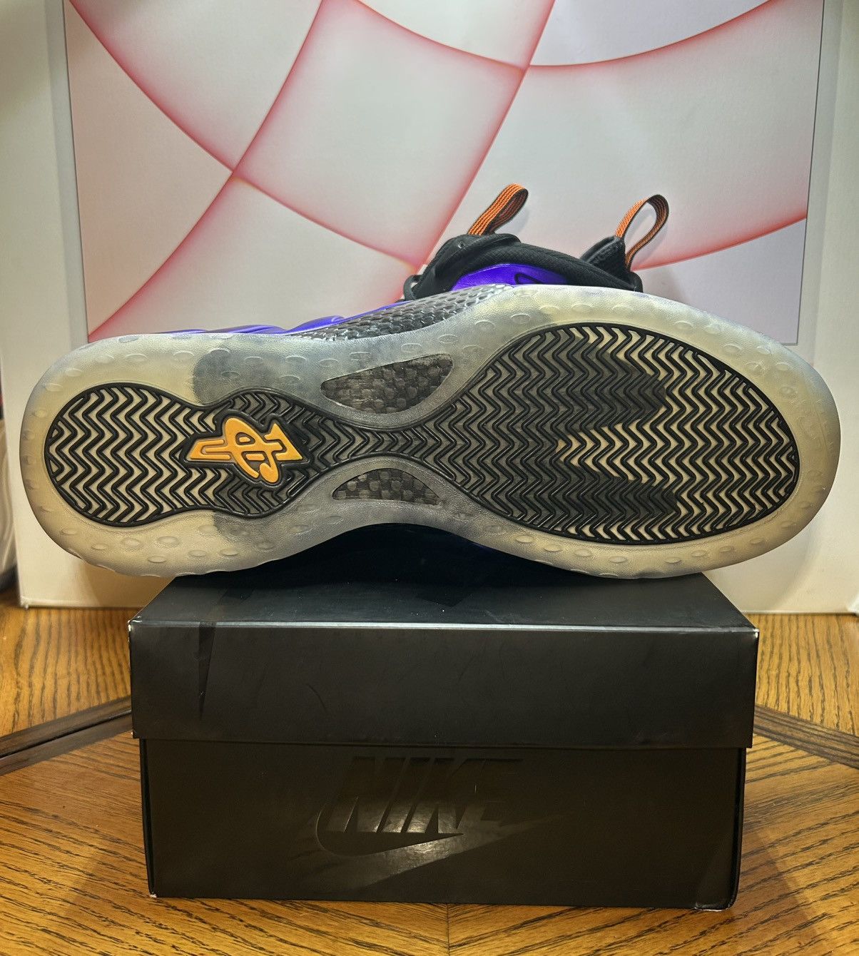 Nike Size 18 - Nike Air Foamposite One Phoenix Suns 2013 Sample Size US 15 / EU 48 - 6 Thumbnail