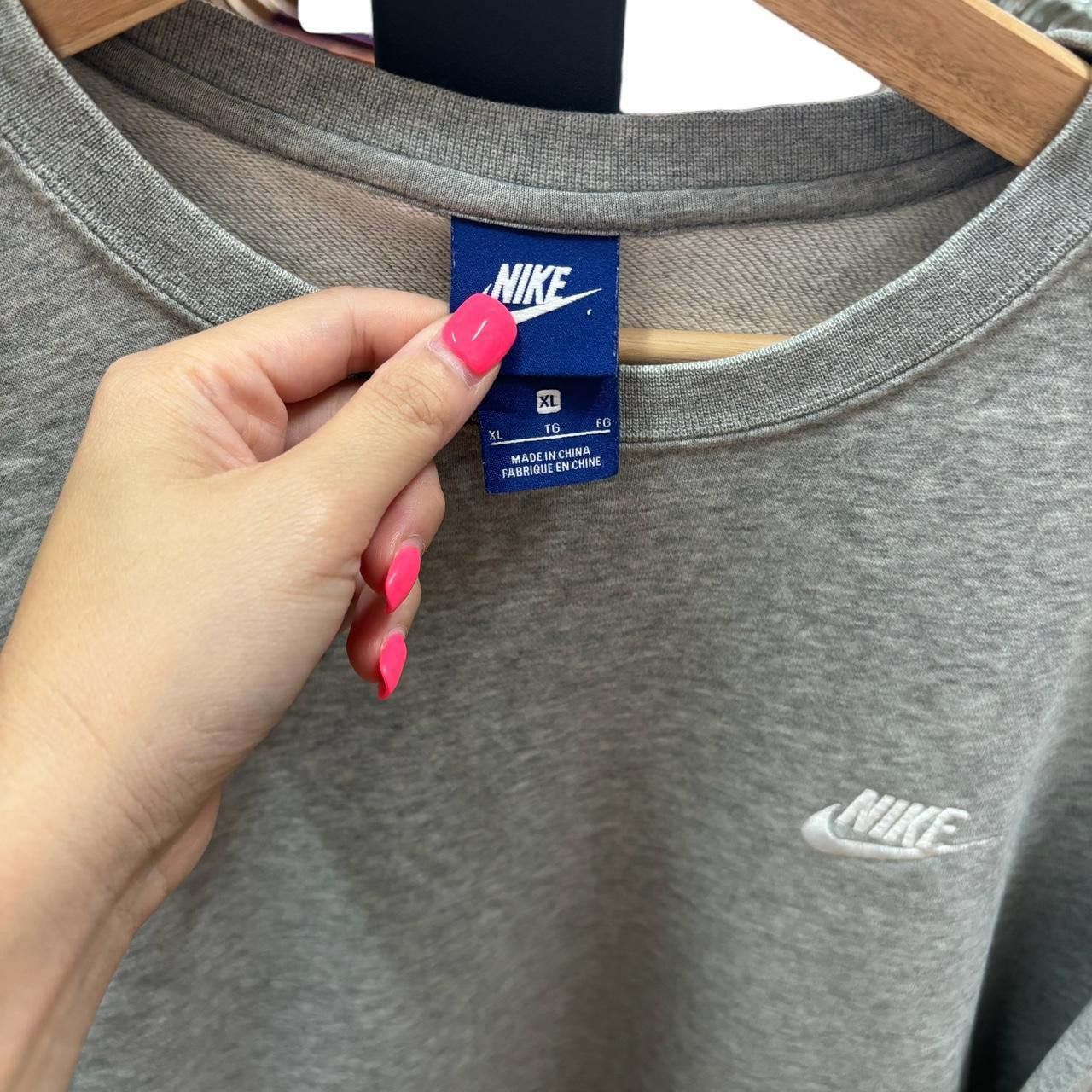 Nike × Vintage Vintage Nike sweater size: XL Size US XL / EU 56 / 4 - 2 Thumbnail