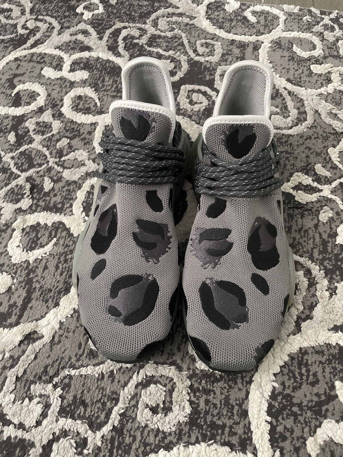 Humanrace Adidas NMD Hu Animal Print Ash Grey Size US 9 / EU 42 - 5 Thumbnail