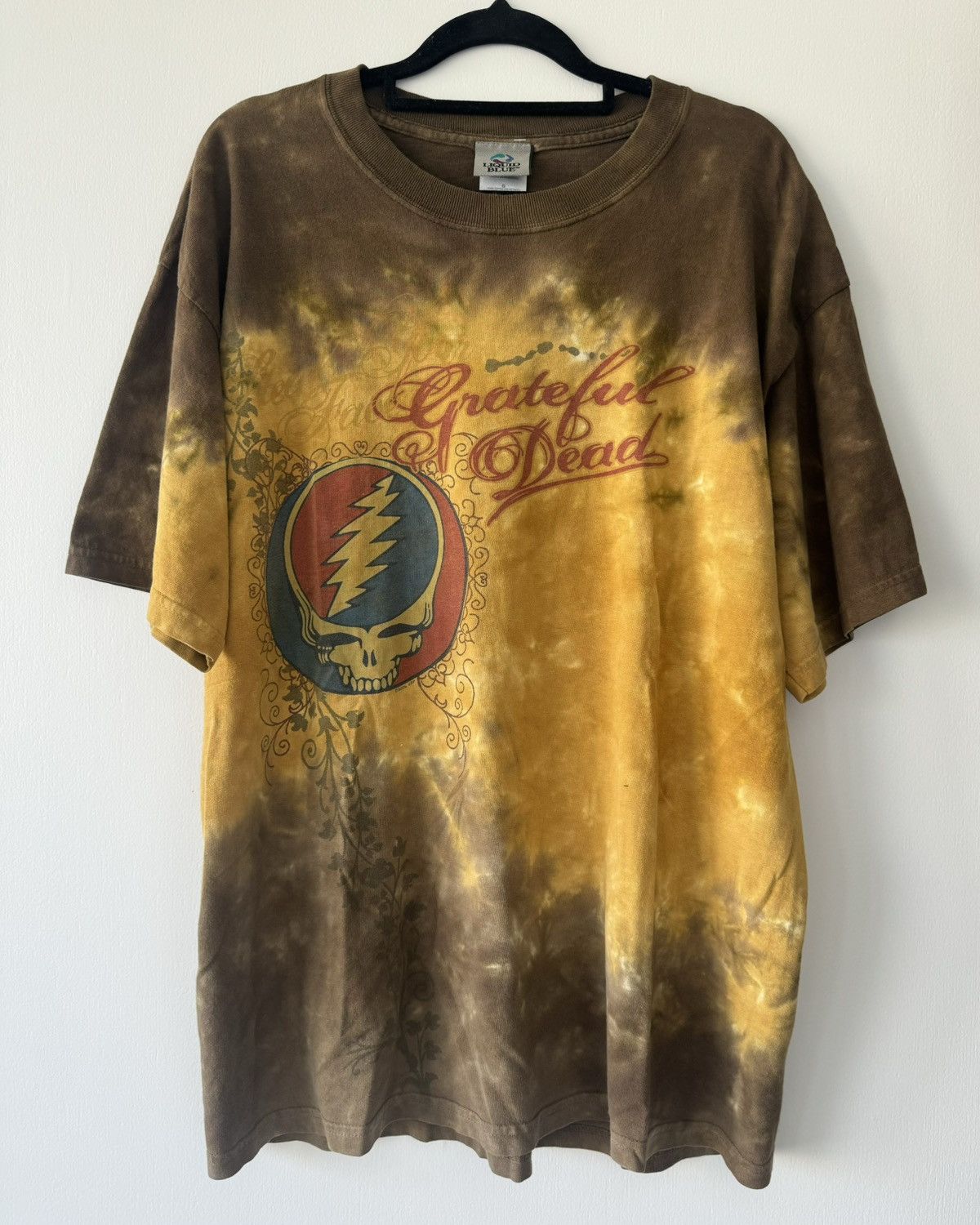 2006 Liquid Blue Tie Dye Tee Brown