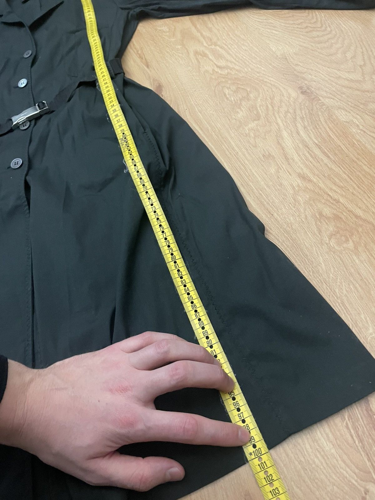 Prada Prada smock dress with belt Size M / US 6-8 / IT 42-44 - 10 Thumbnail