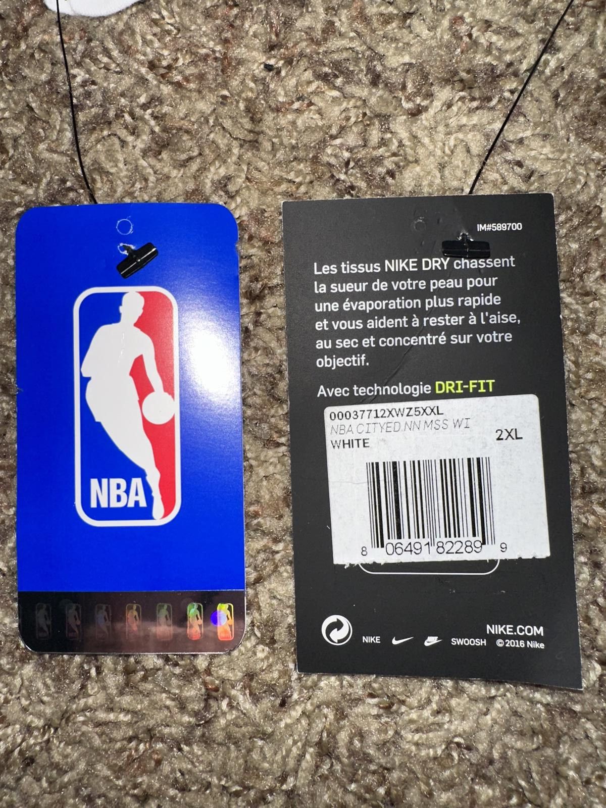 Nike Nike Men’s NBA Washington Wizards Bradley Beal City Edition T-Shirt Size US XXL / EU 58 / 5 - 10 Thumbnail