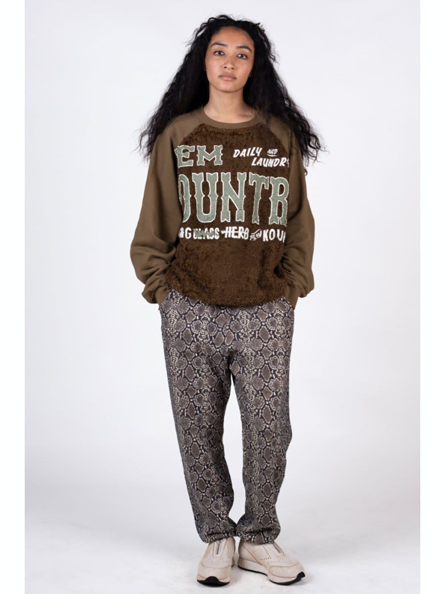 Kapital Kapital EM' KOUNTRY Grizzly Fur Sweatshirt Size US L / EU 52-54 / 3 - 9 Thumbnail