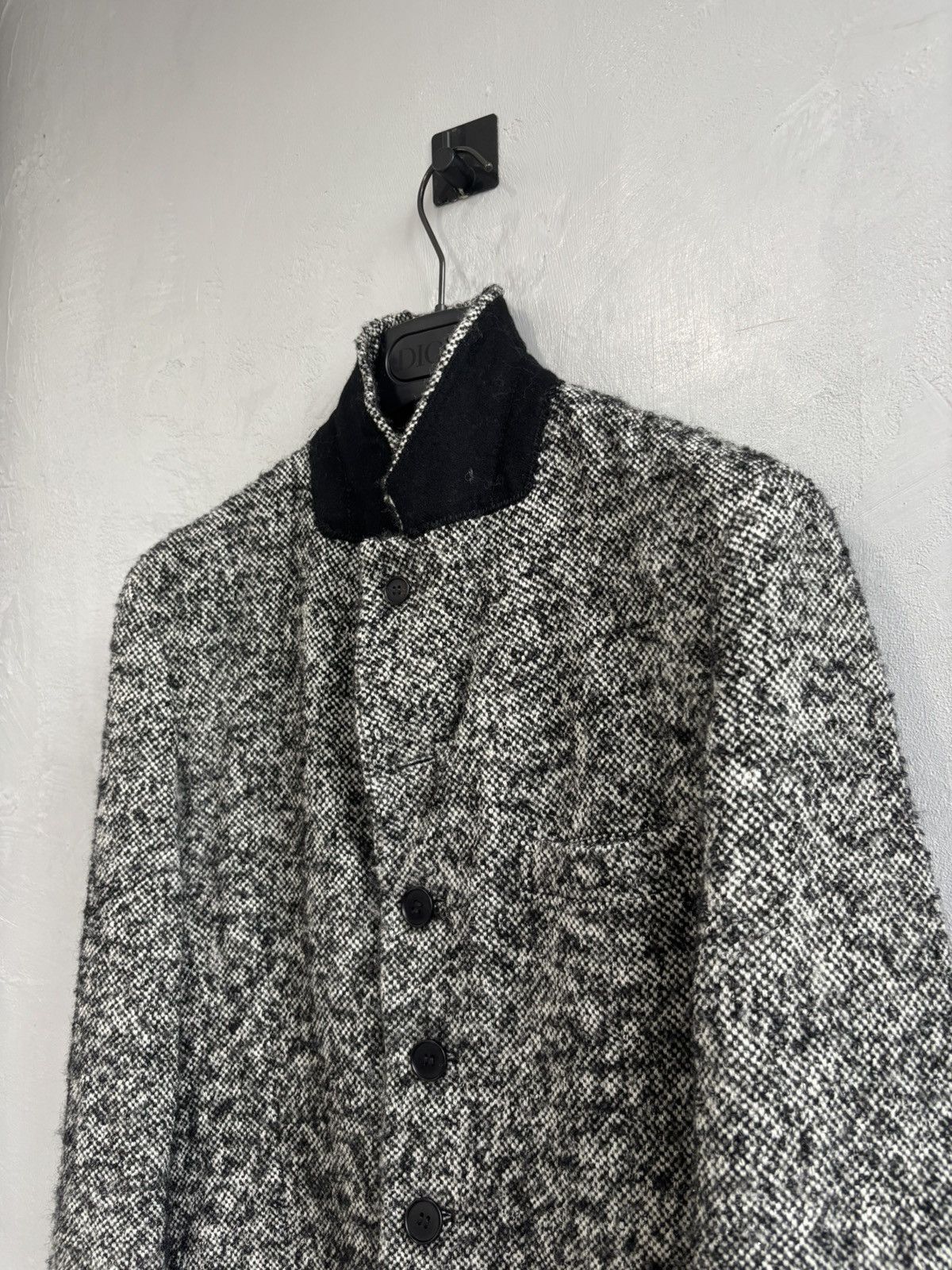 Comme des Garcons Homme Plus Comme Des Garcons Homme Plus FW2012 tweed sport jacket Size 48R - 10 Thumbnail
