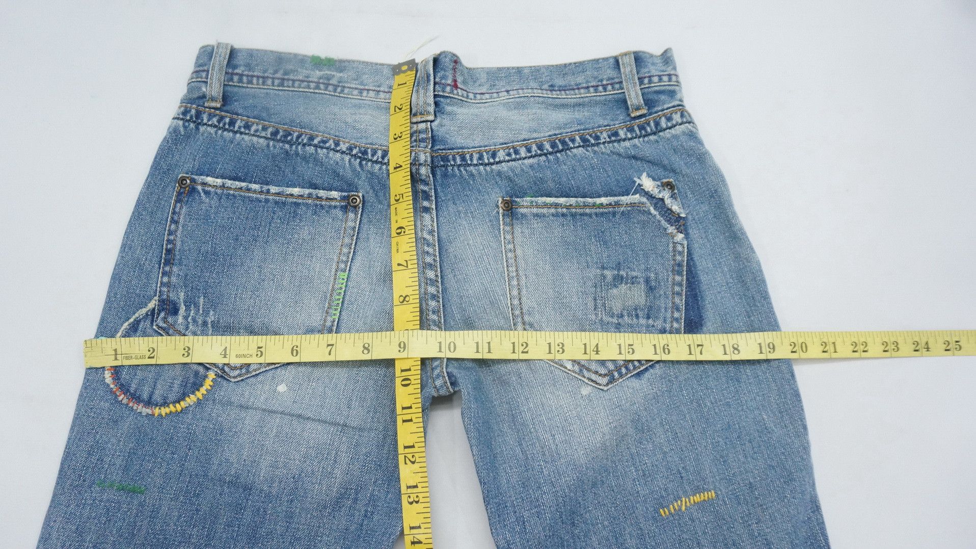 🇯🇵[a:r] Japan Boro Patch Flare Lowrise Women Jeans