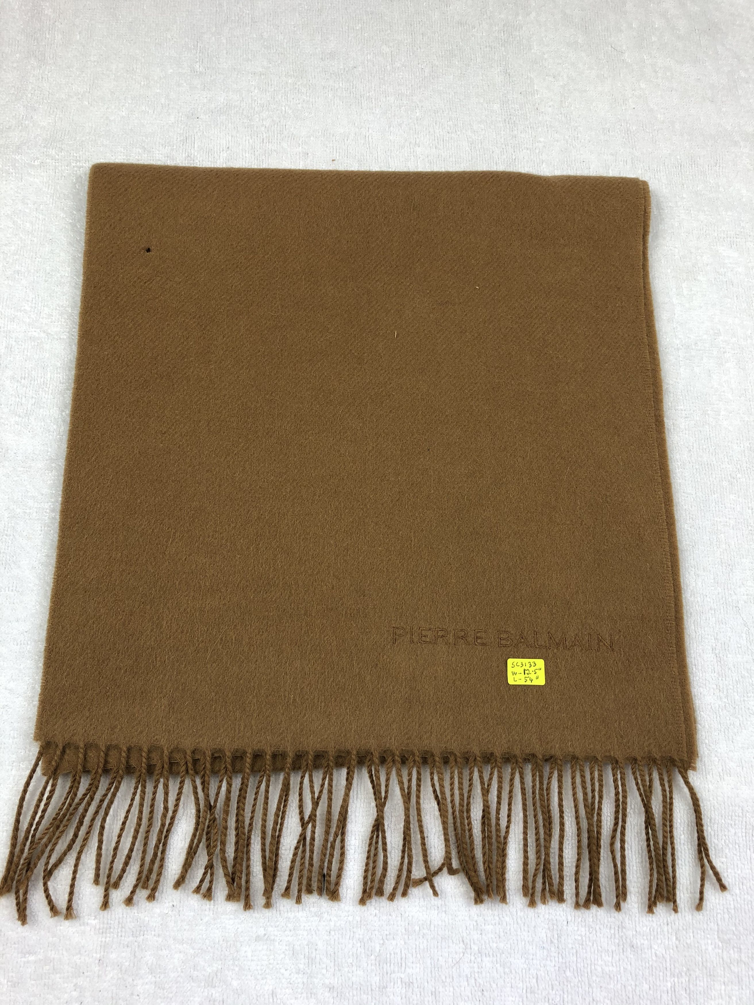 Pierre Balmain Pierre Balmain Scarf / Muffler / Neckwear Wool Size ONE SIZE - 6 Thumbnail